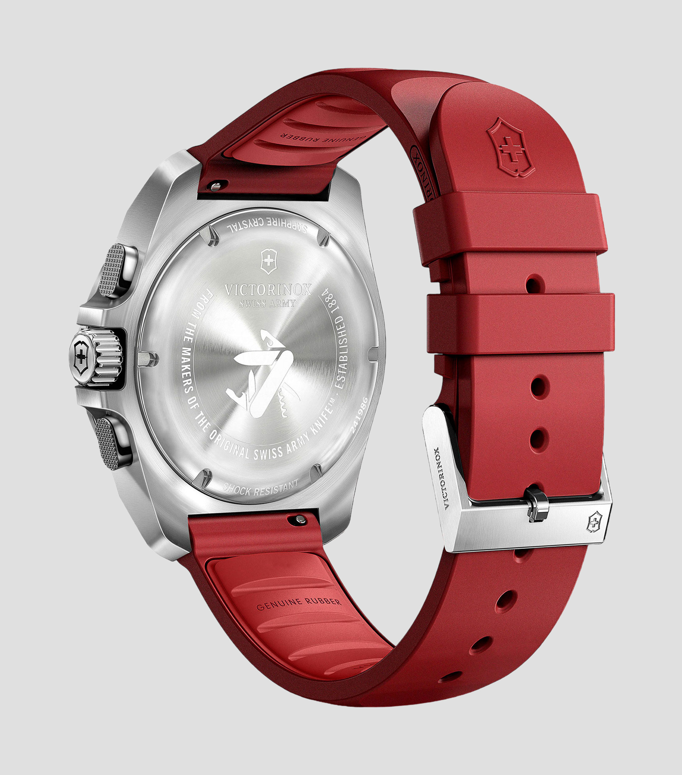 Reloj para Hombre Inox Casual, Rojo