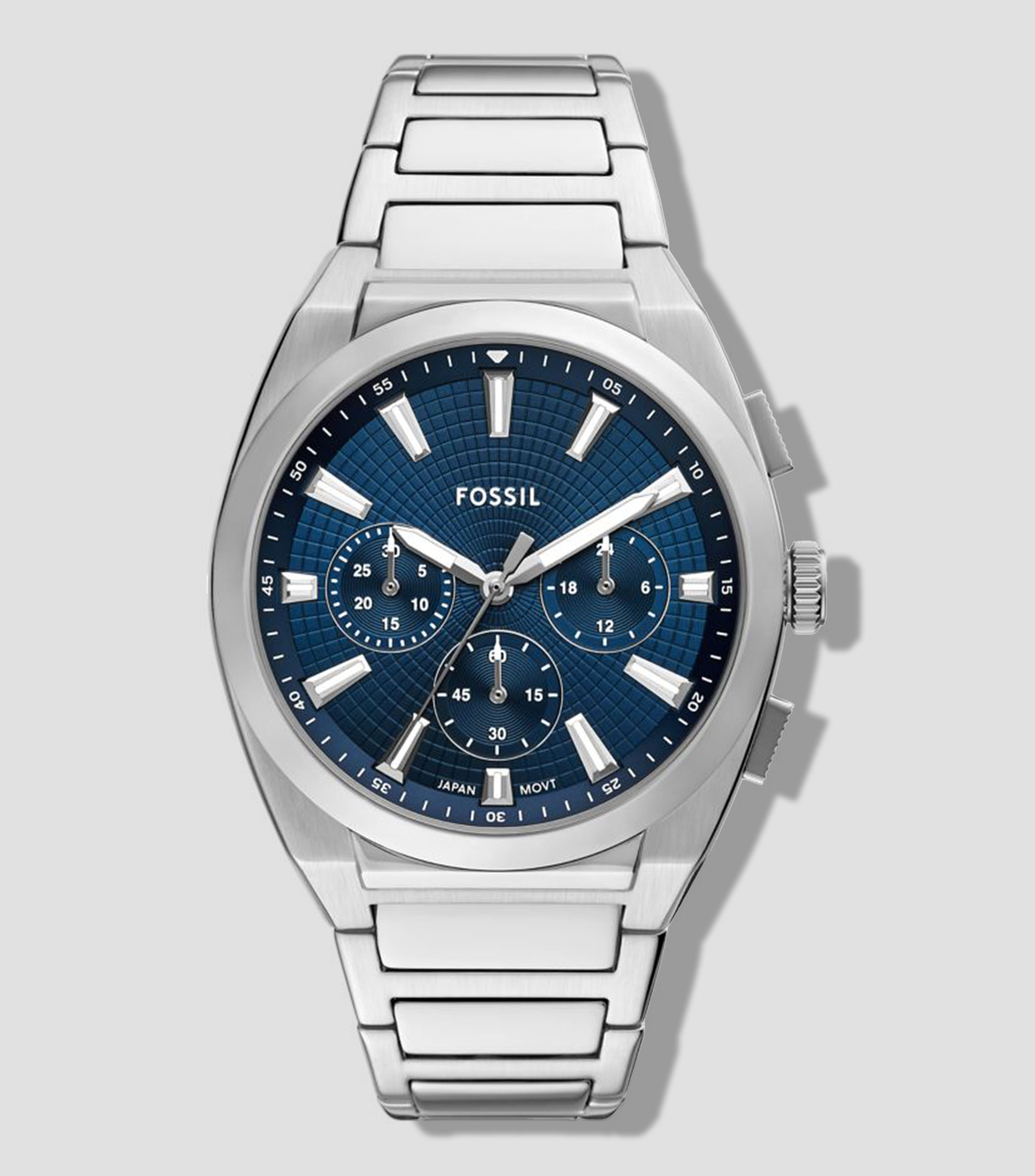 Reloj para Hombre Everett Chronograph Deportivo Plateado
