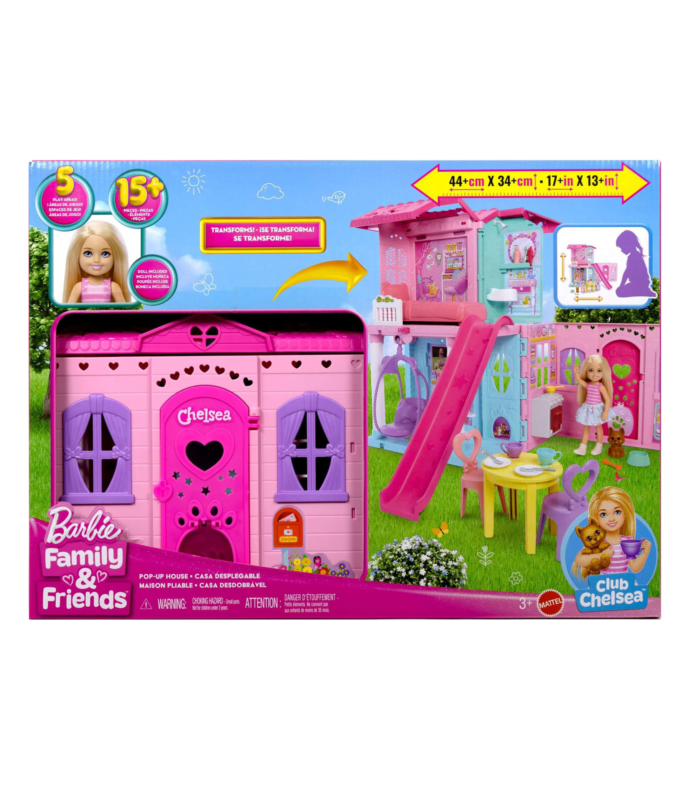 Barbie Casa Transformable de Chelsea