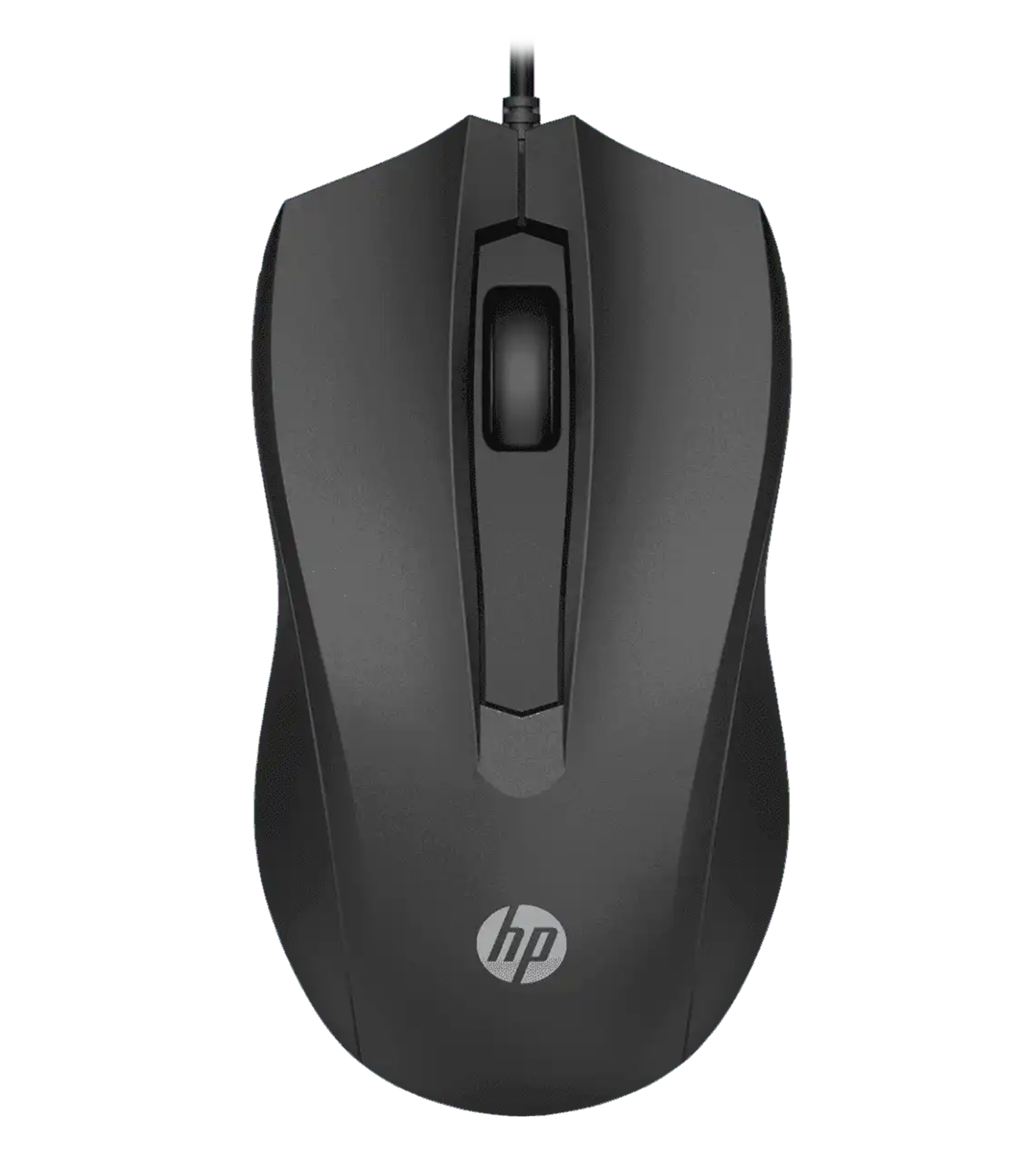 Mouse Alámbrico Ambidiestro 100 Wired negro