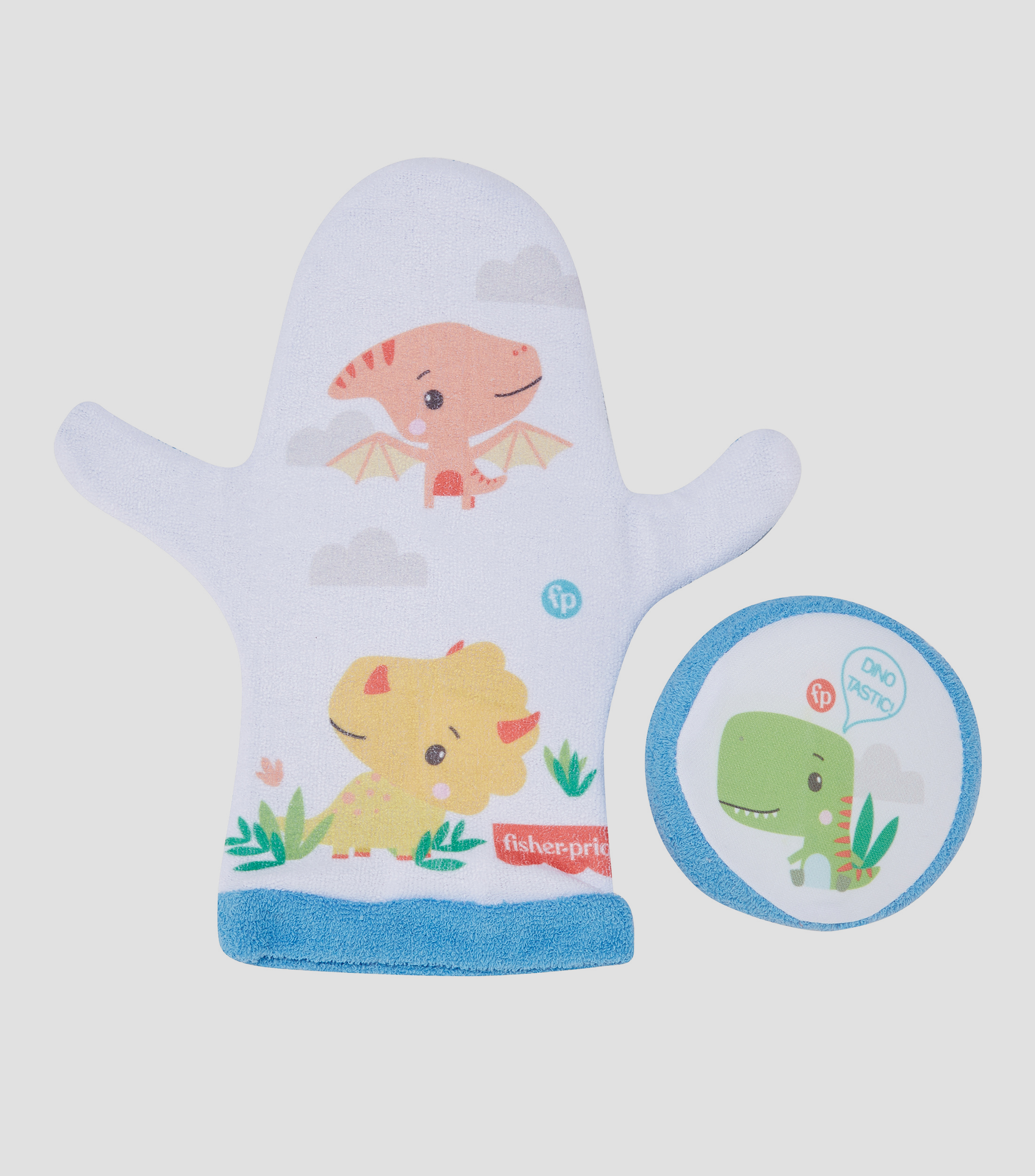 Set de Guante y Esponja para Baño 2 Piezas Bebé