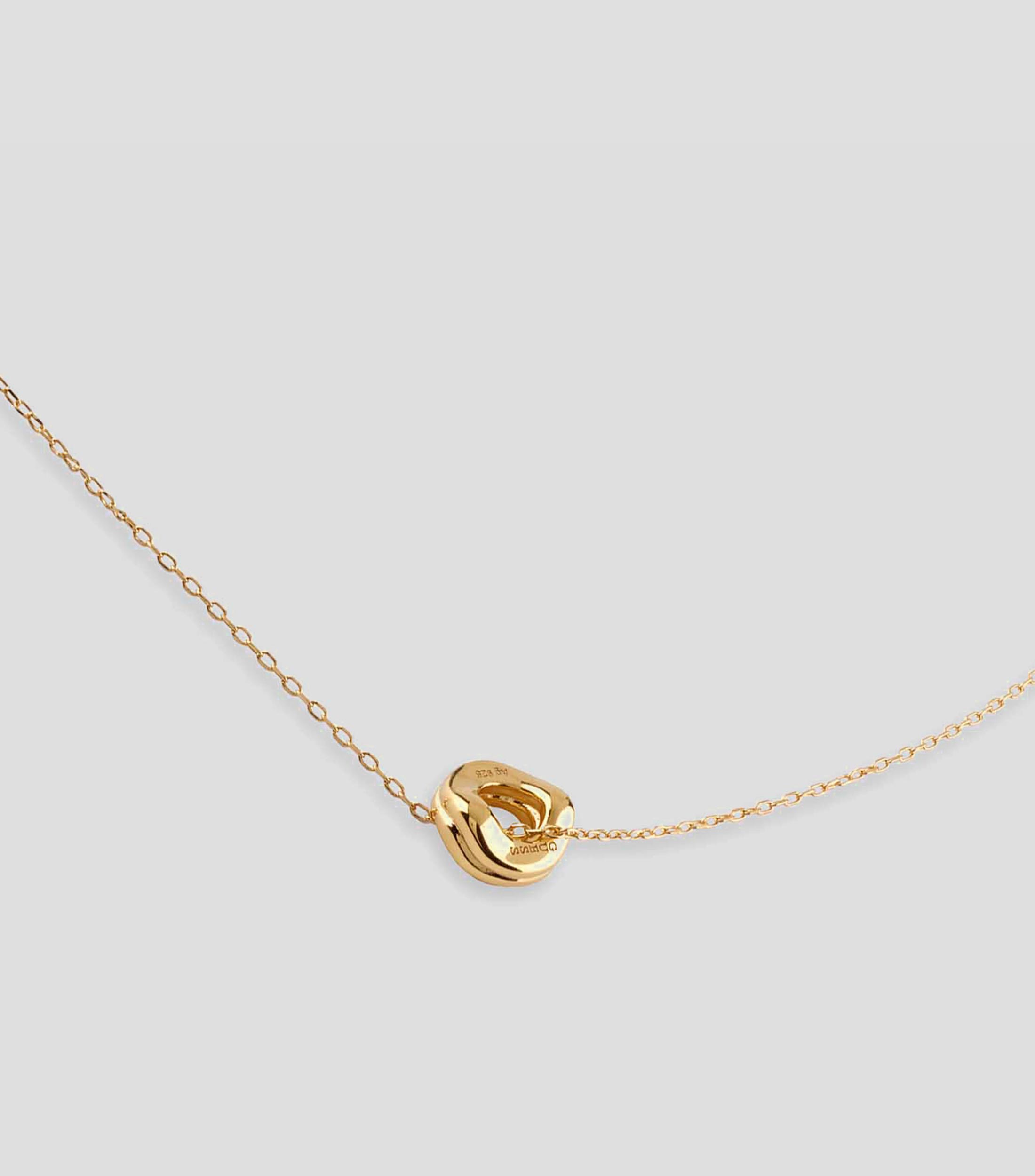 Collar con dije irregular Mujer