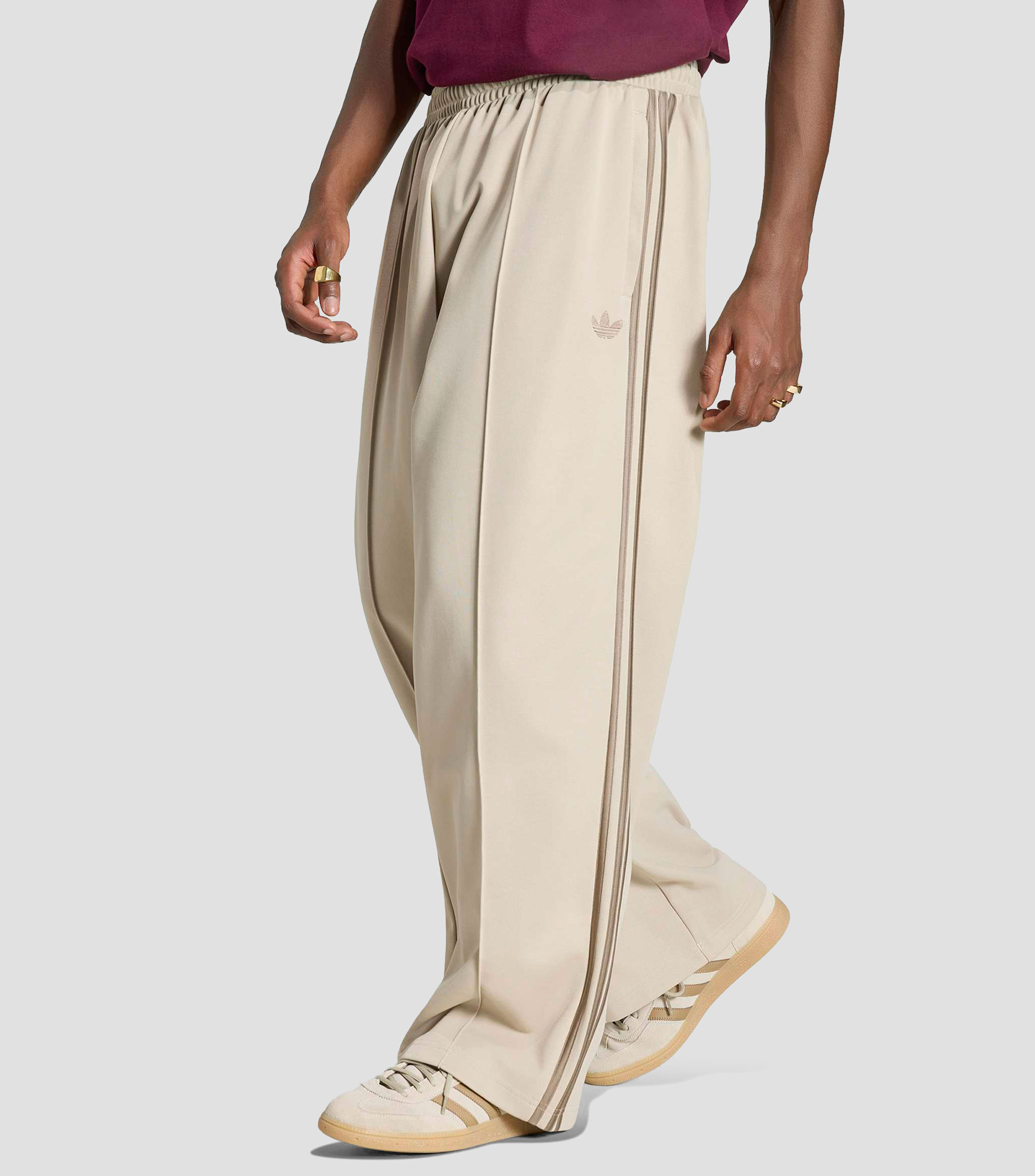 Pants para entrenamiento con franjas Hombre