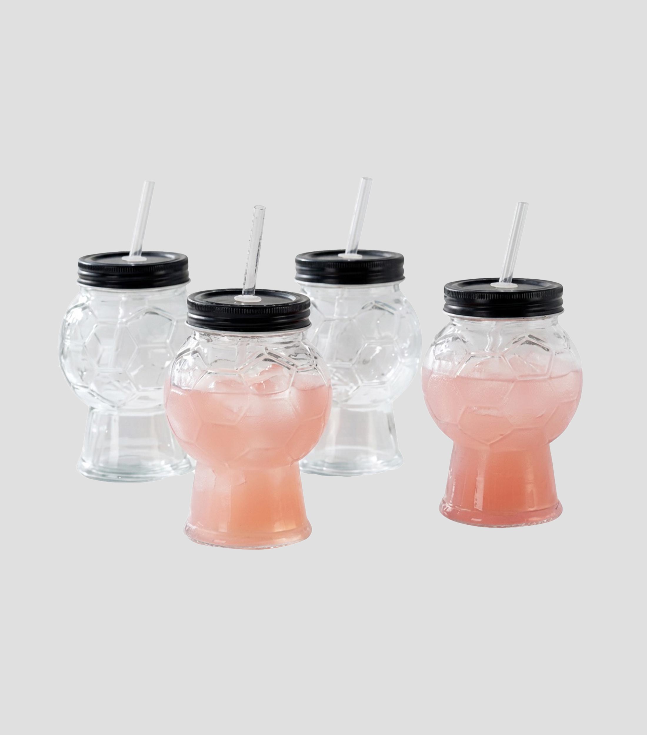 Set dispensador de agua con 4 vasos