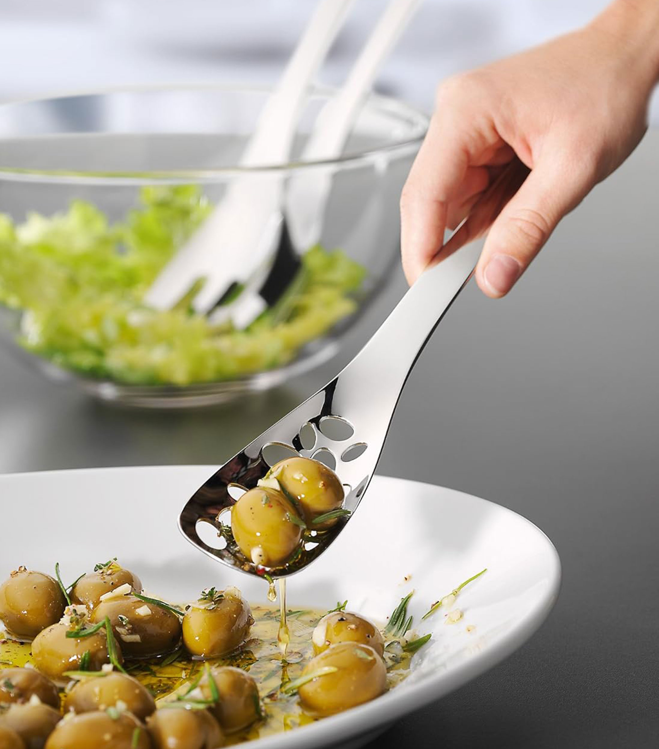 Cuchara Para Servir Nuova en Acero Inoxidable