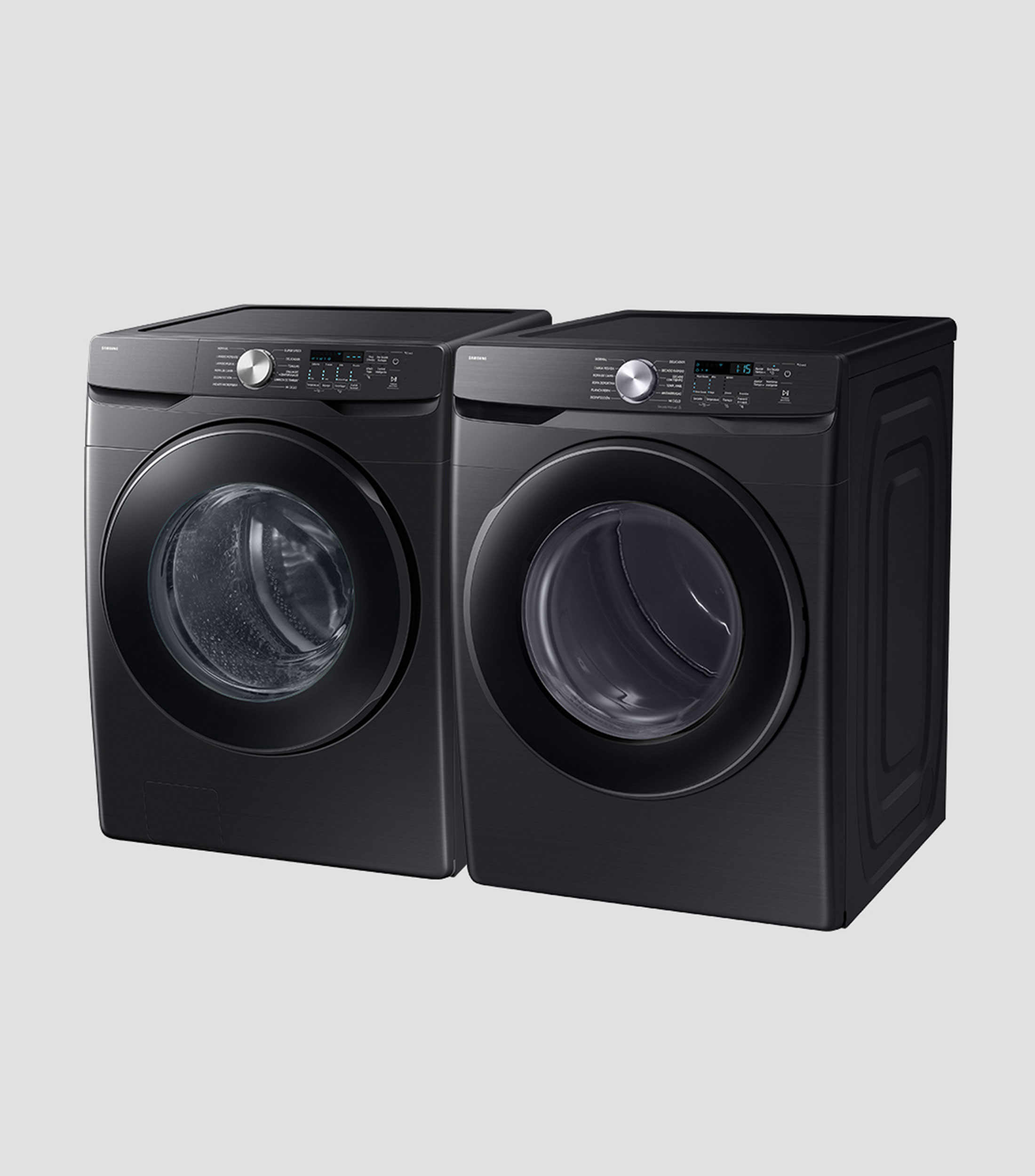 Combo Lavadora y Secadora de Gas Natural 26 Kg, 24 Kg Carga Frontal F-WD26D8250VSP