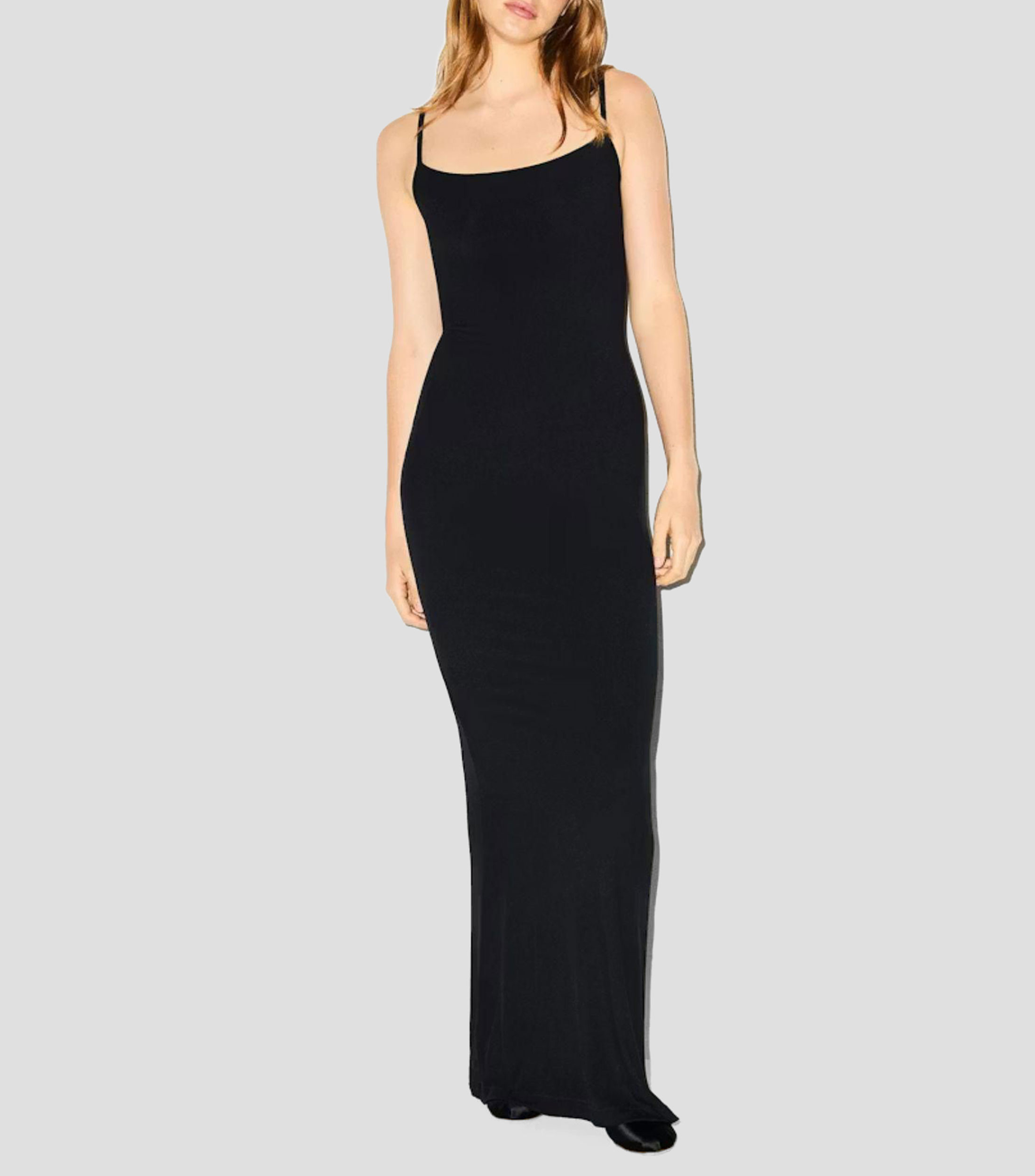 Vestido maxi liso Mujer