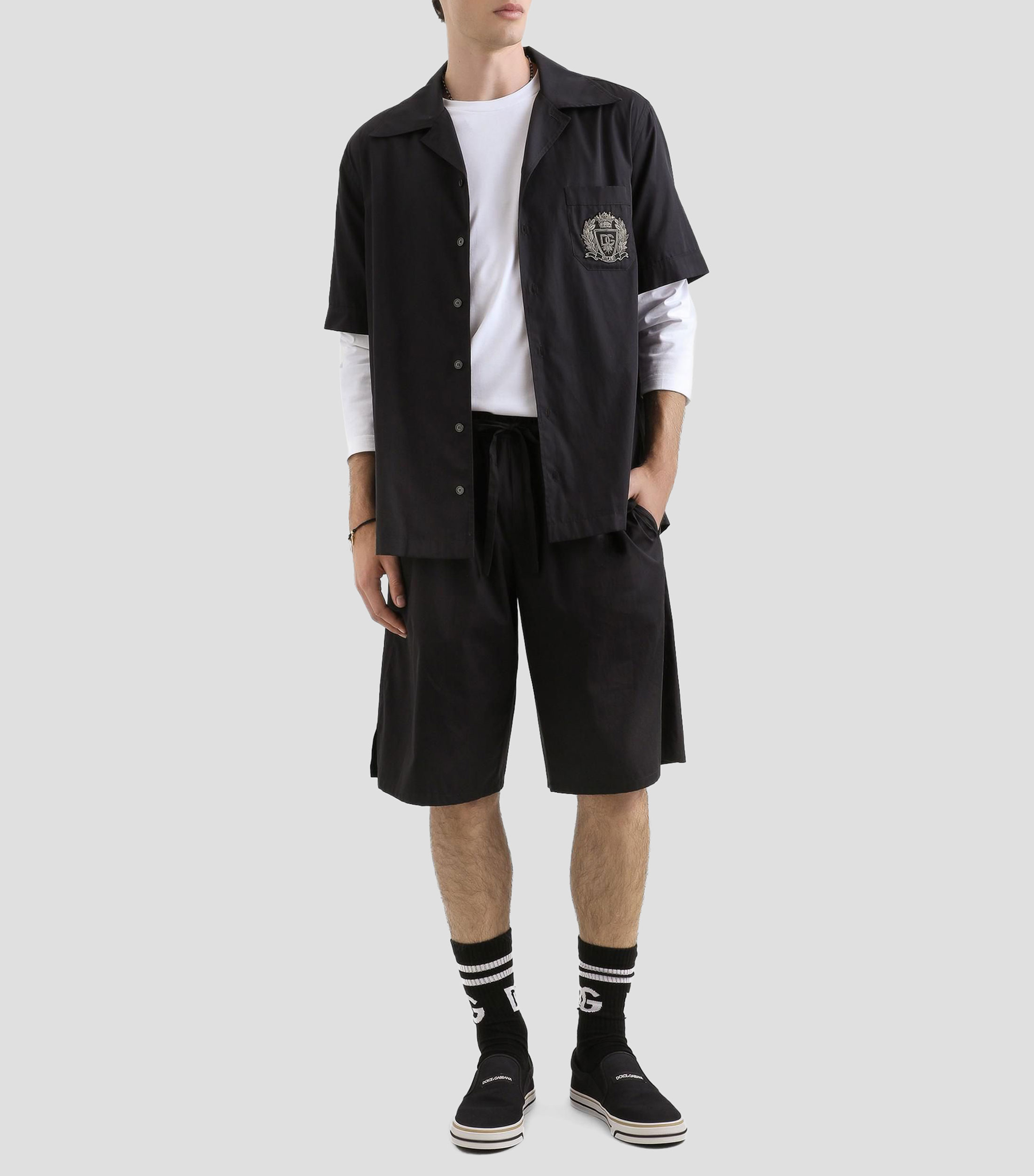 Camisa Sartoria Hawaii fantasía manga corta Hombre