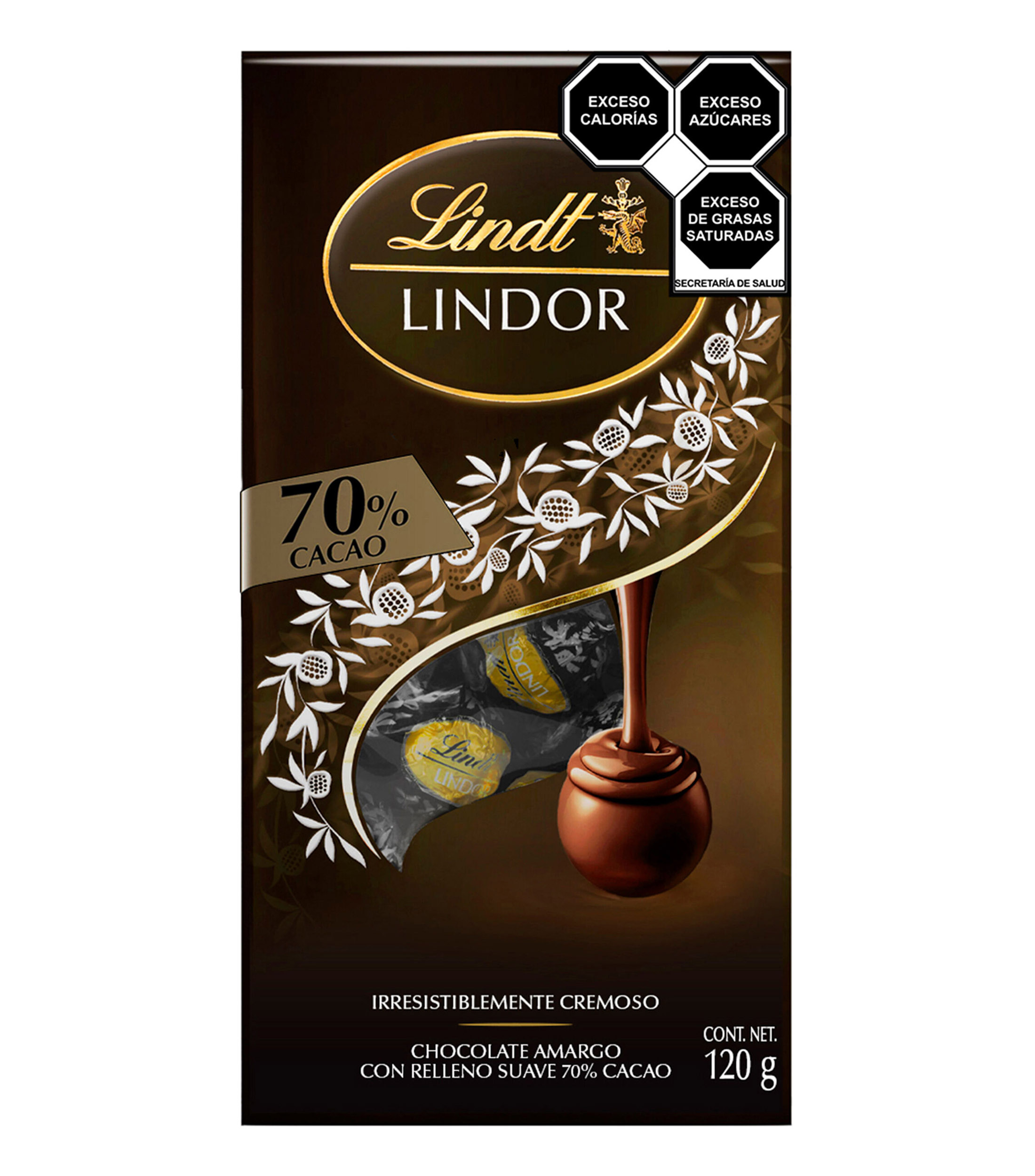 Lindt Trufas de chocolate amargo 70 Cacao, 100 gr El Palacio de Hierro