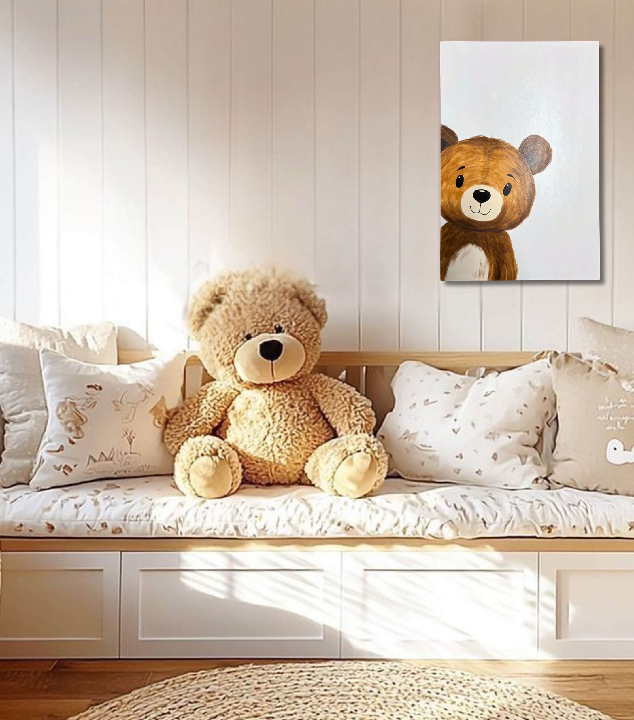 Cuadro Decorativo Teddy en MDF