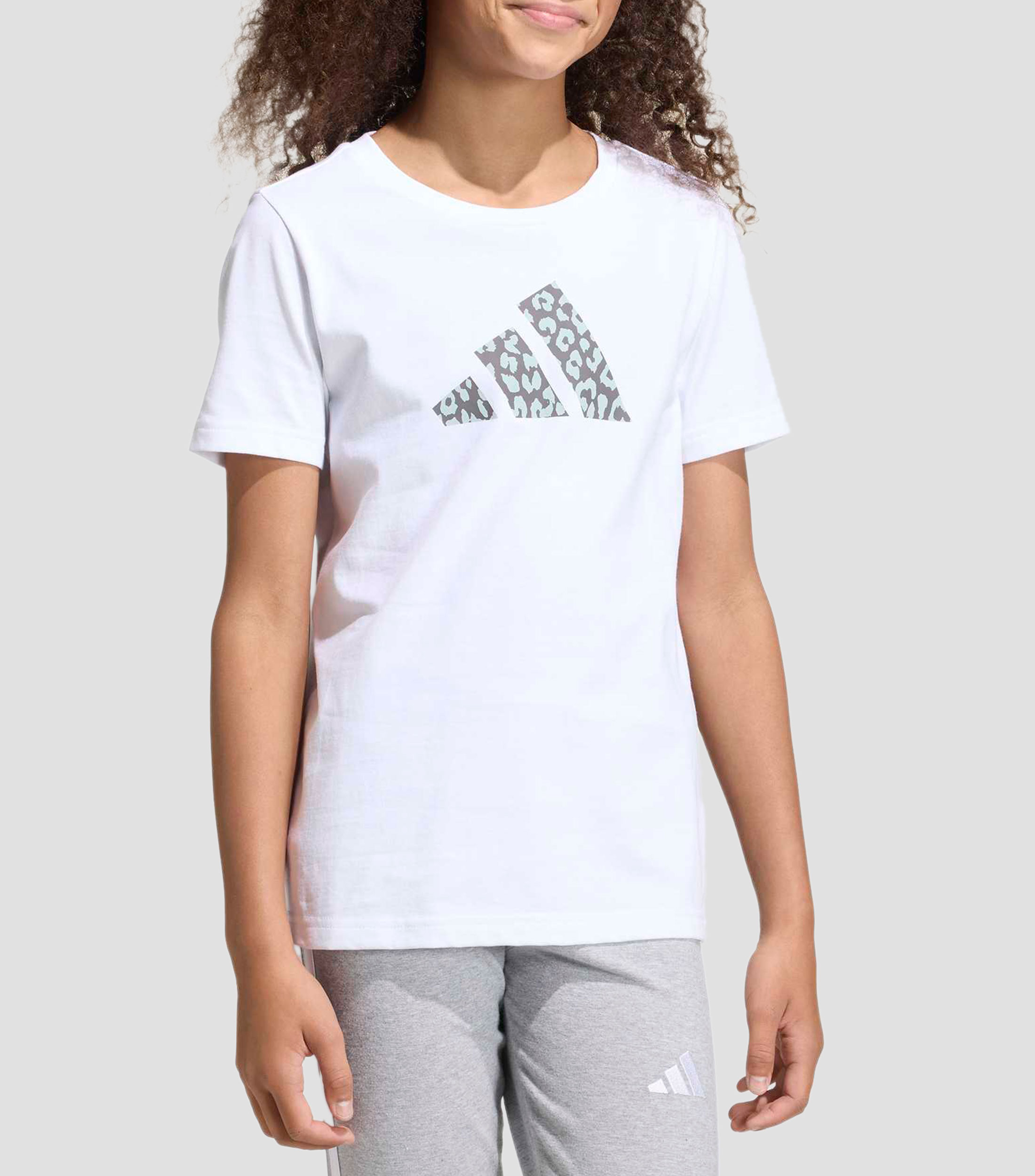 Playera cuello redondo manga corta lisa Niña