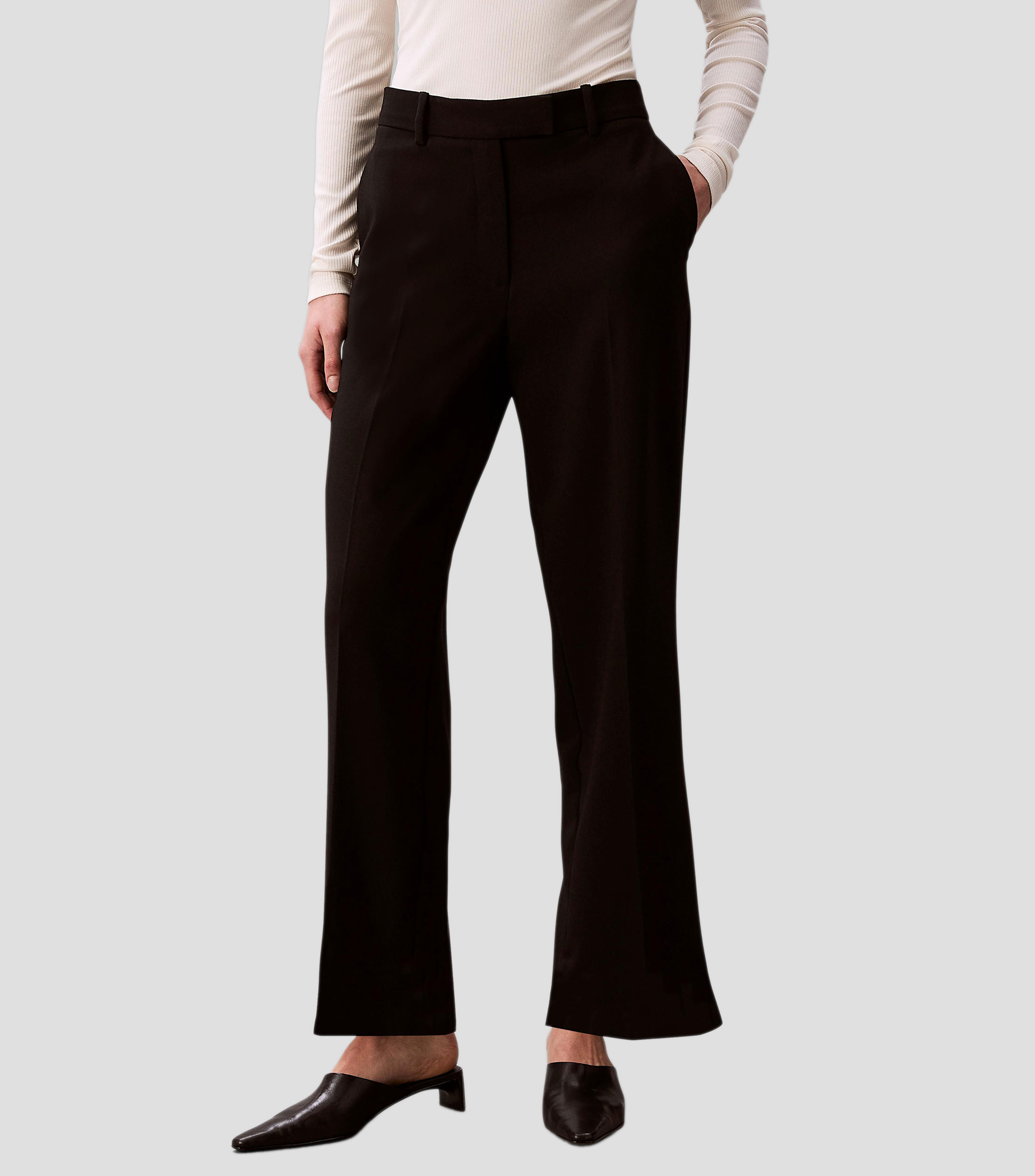 Pantalón liso Mujer