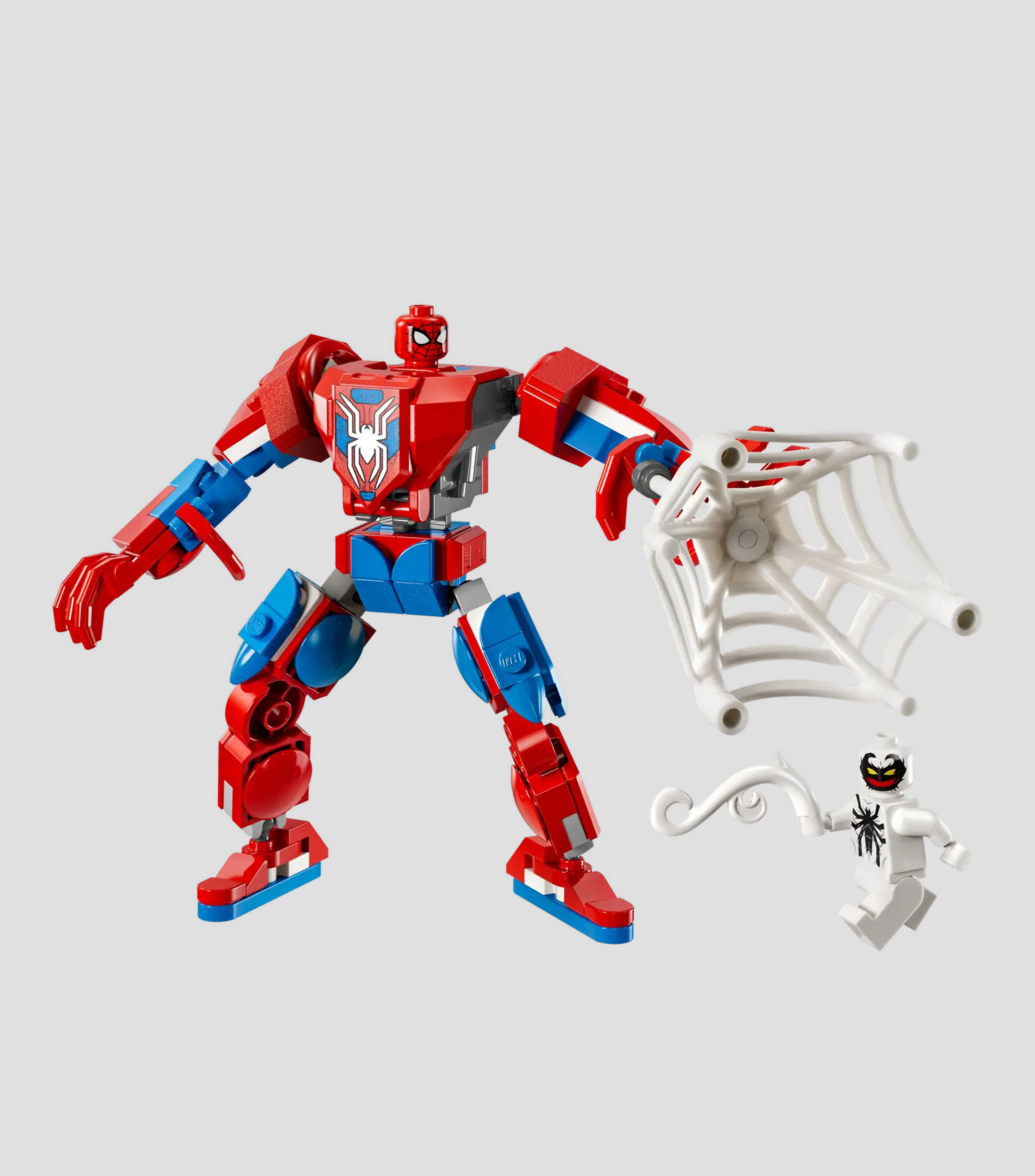 Lego Marvel Armadura Robótica de Spiderman vs. AntiVenom 76308