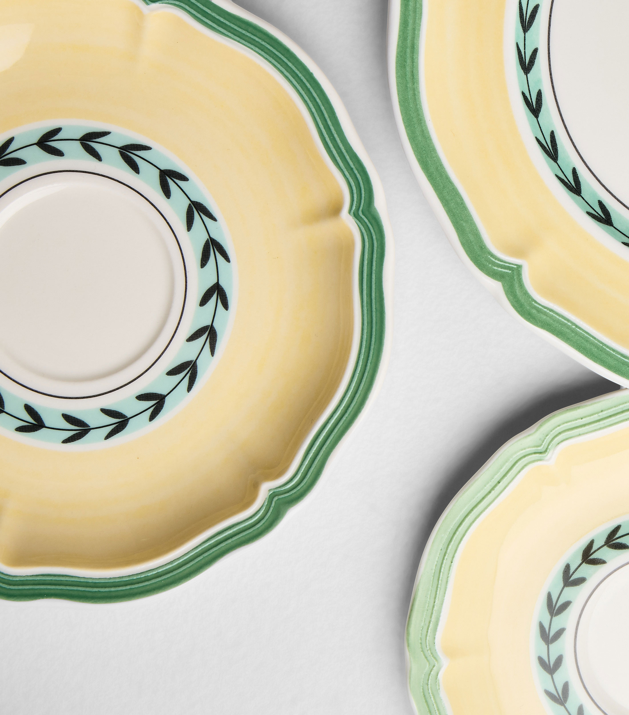 Plato para Taza de Cafe French Garden Fleurence