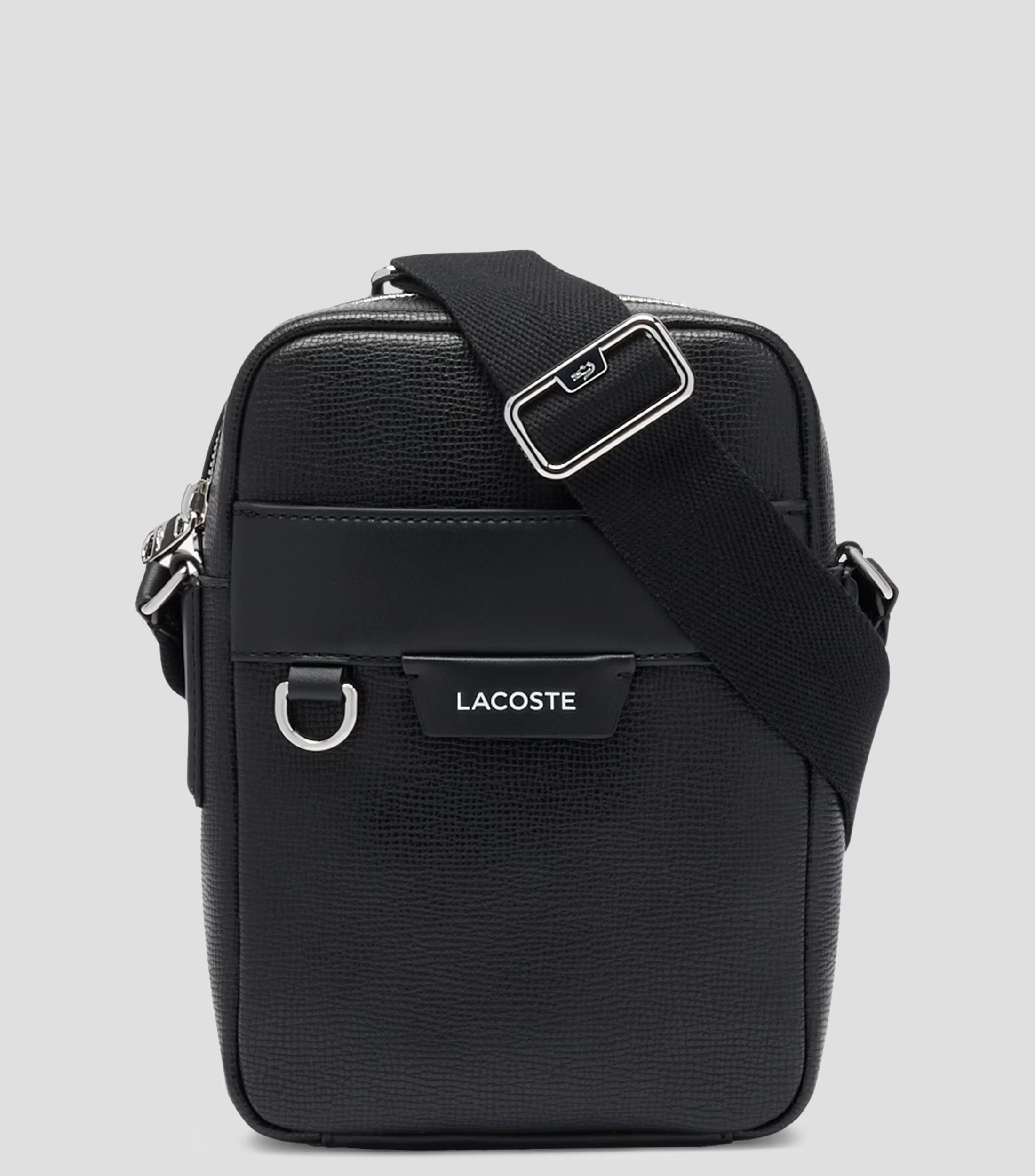 Bolso crossbody en piel Ossian liso Hombre