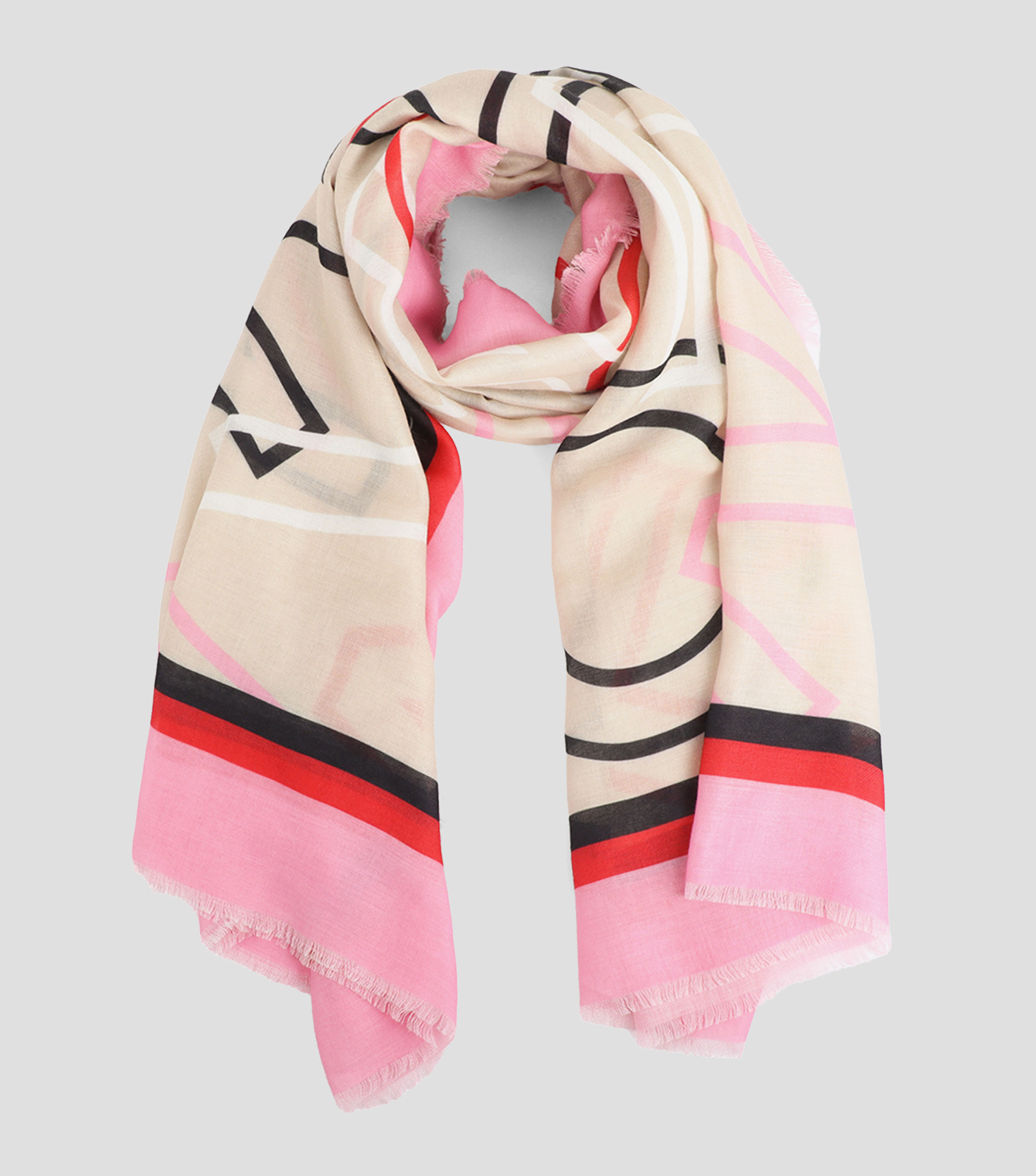 Foulard estampado Mujer