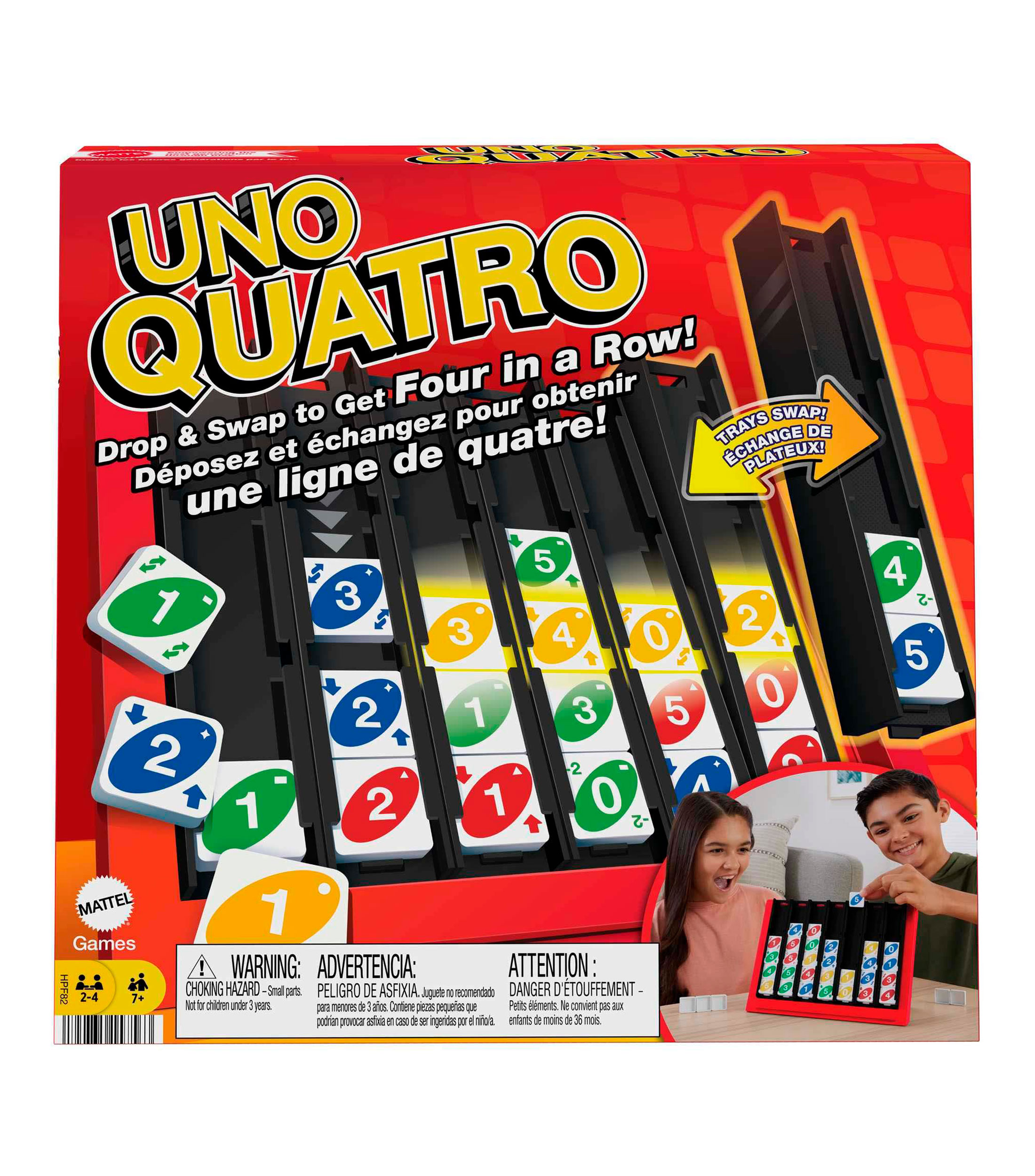 Juego de mesa UNO Quatro