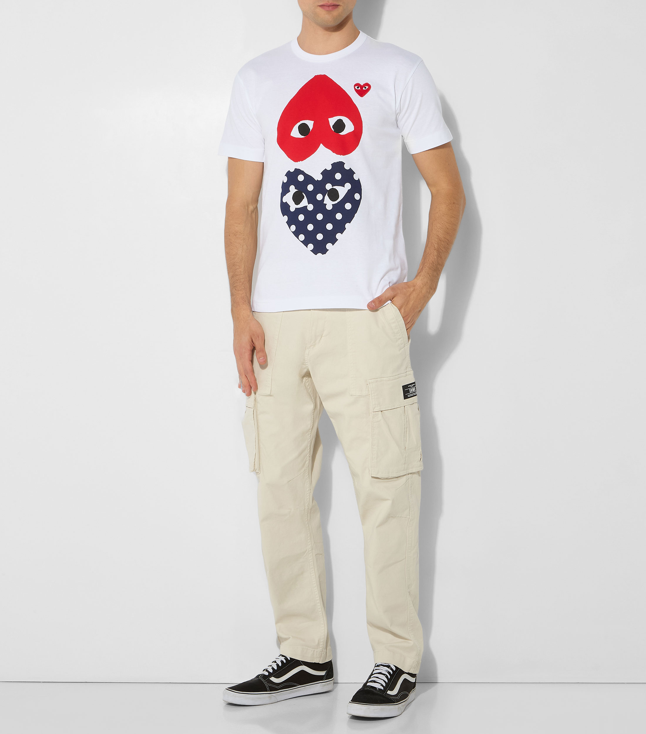 Playera cuello redondo manga corta Hombre