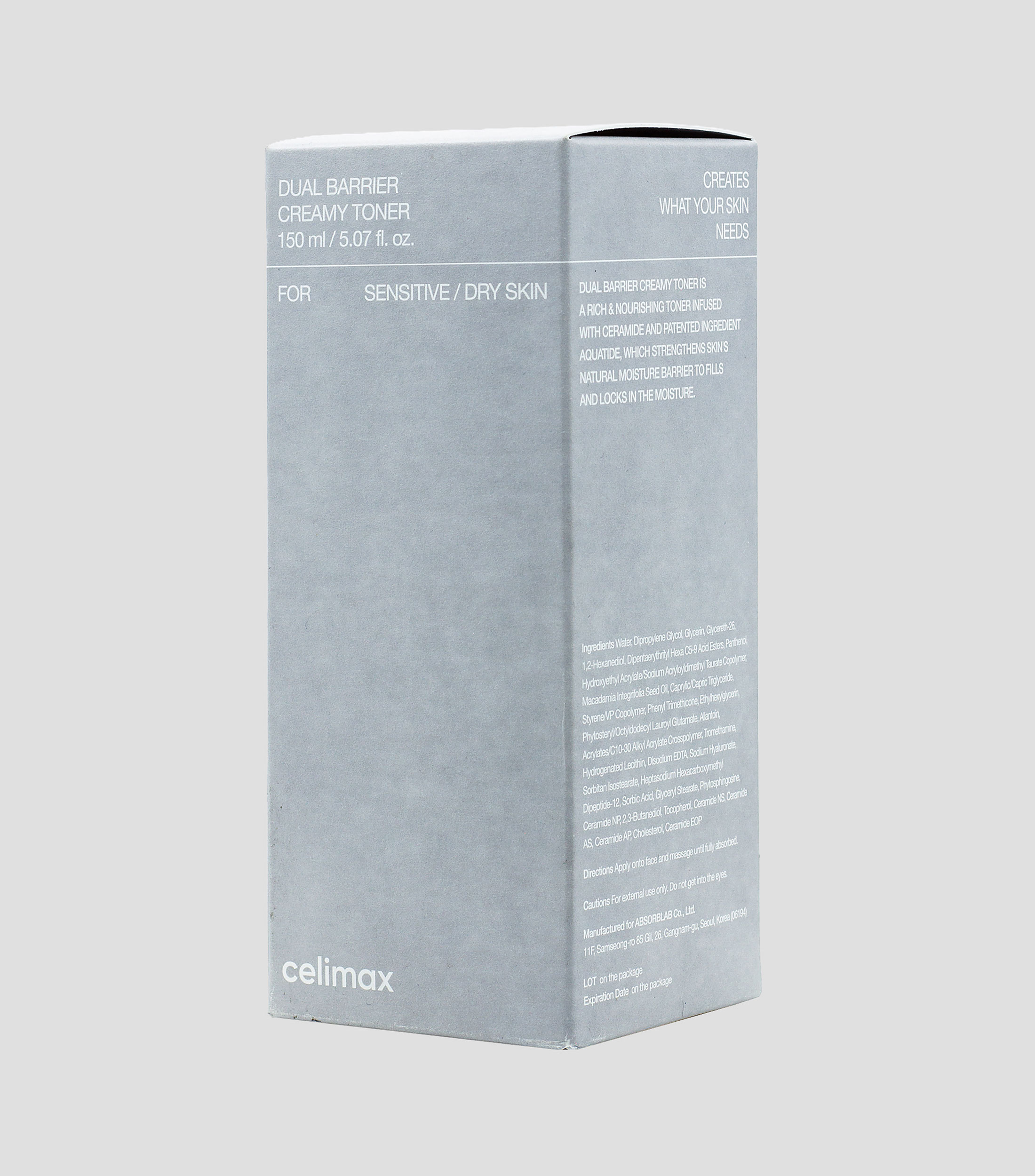 Tónico Cremoso Dual Barrier Creamy Toner, 150 ml