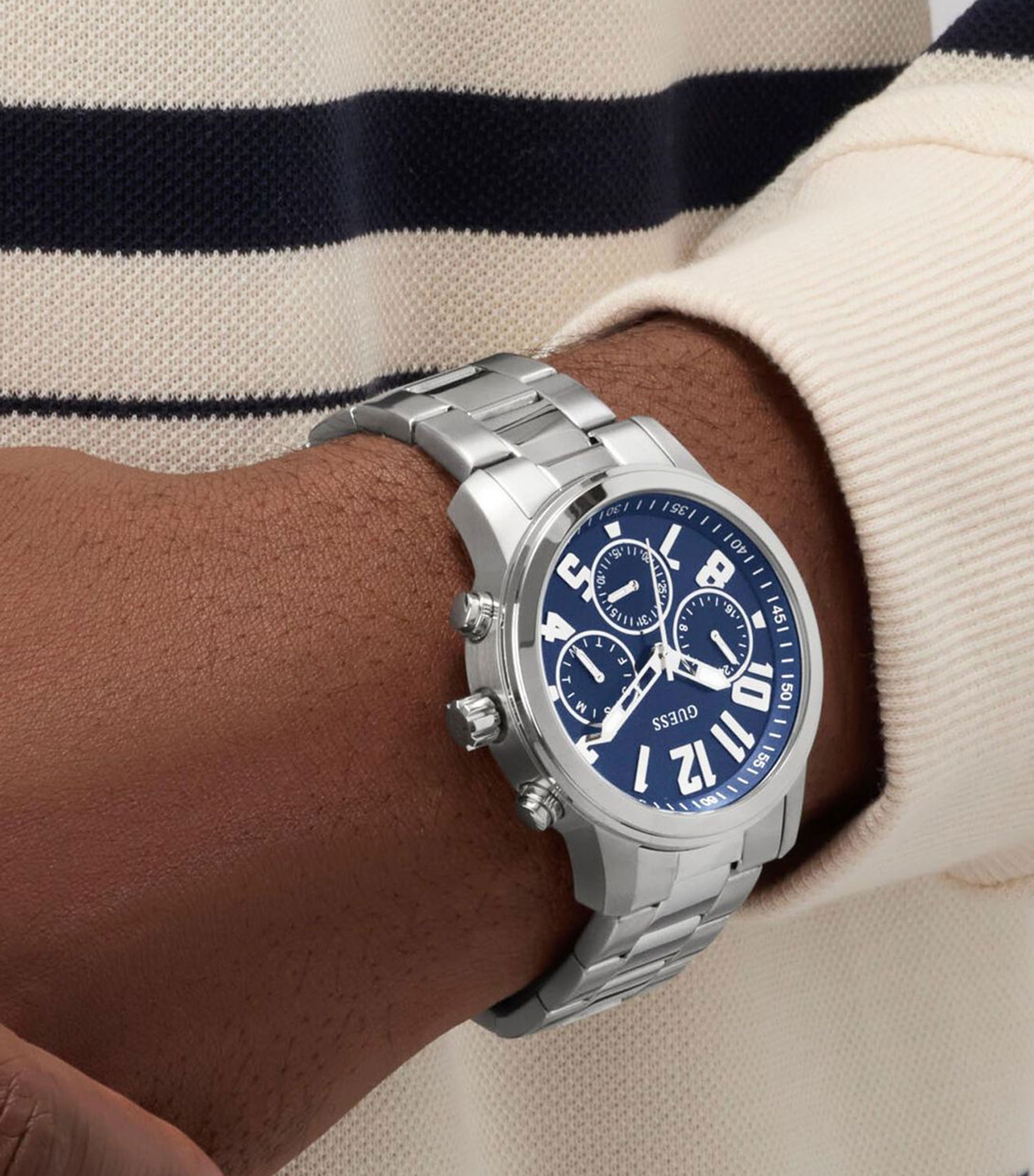 Reloj para Hombre Parker casual plateado