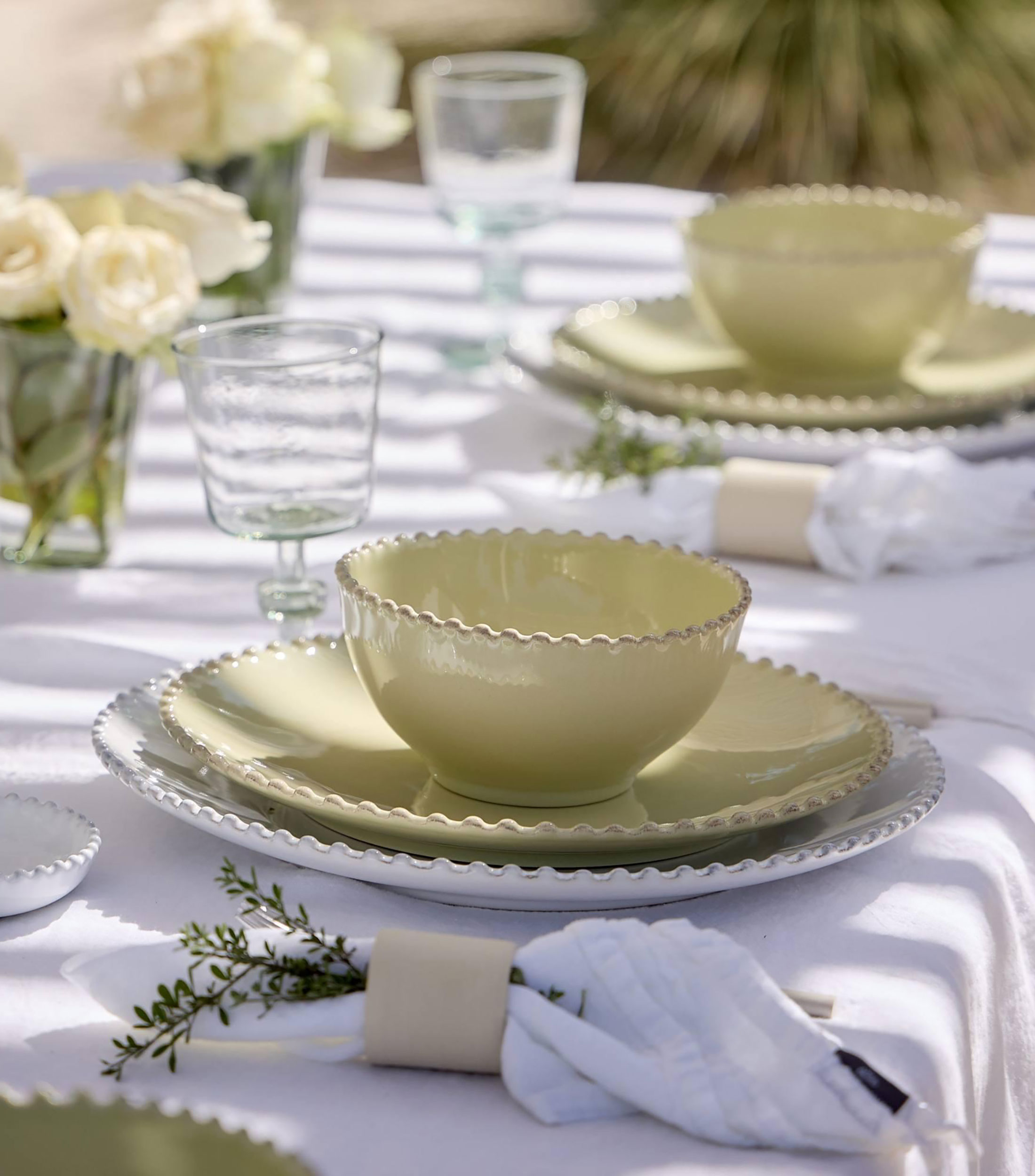 Bowl para sopa Pearl verde