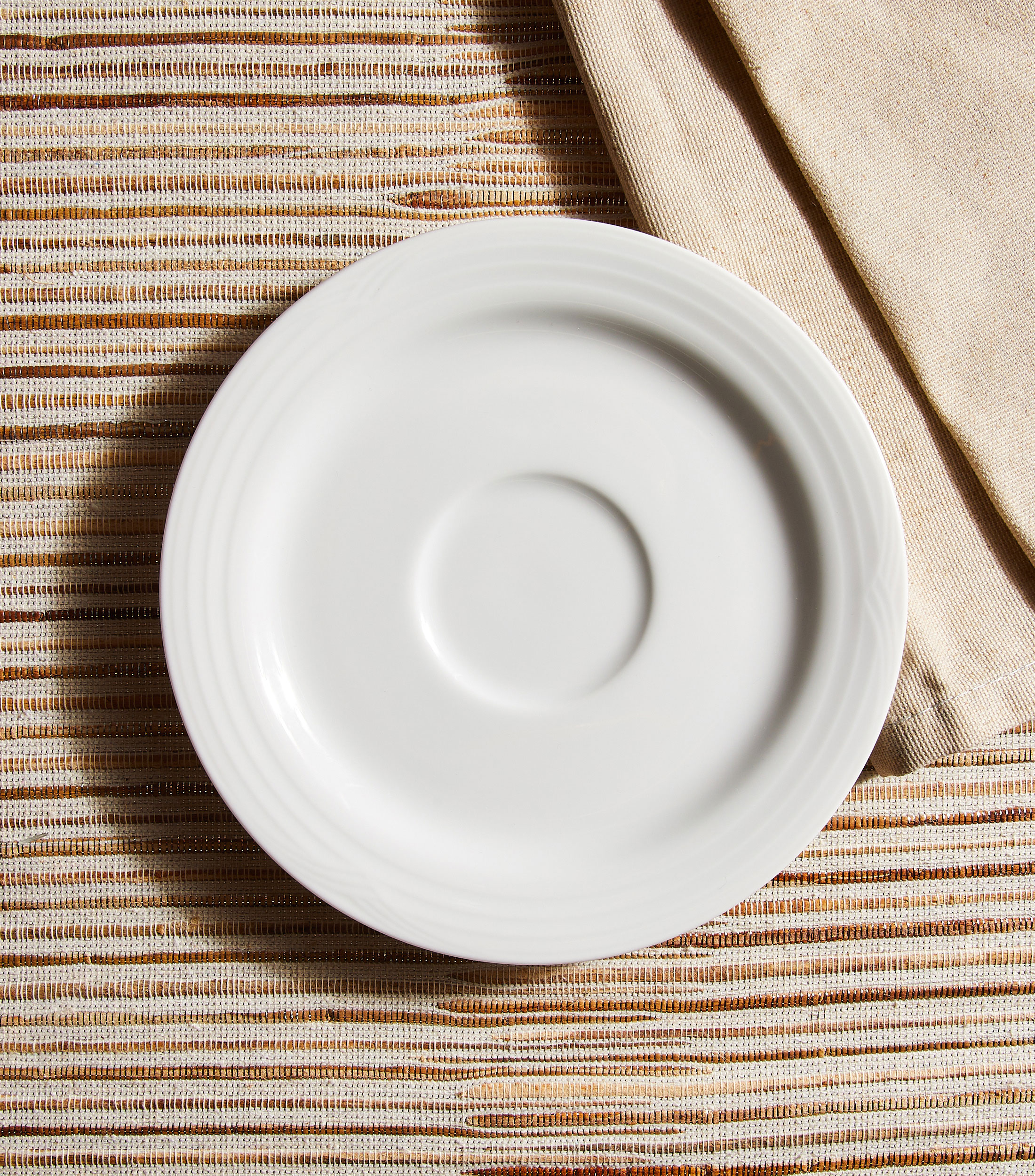 Plato para Taza Arctic White
