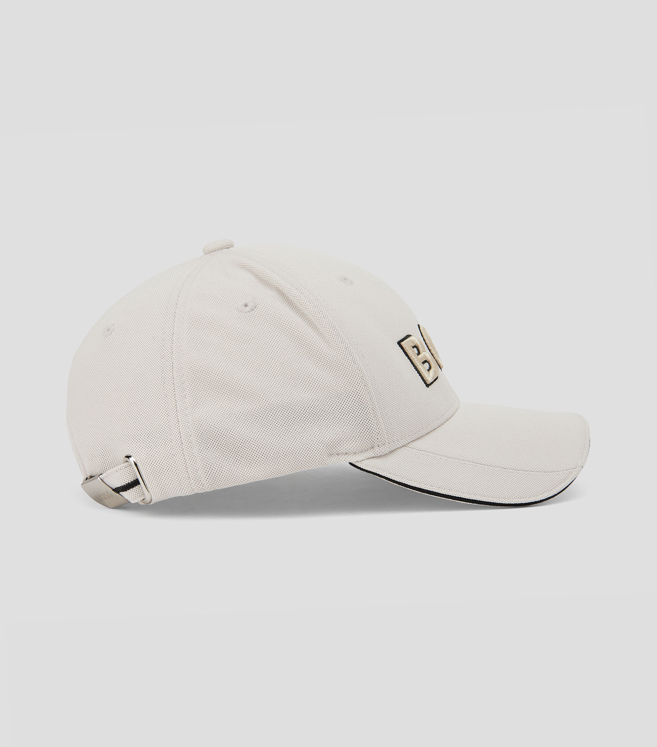 Gorra con logo gris Hombre