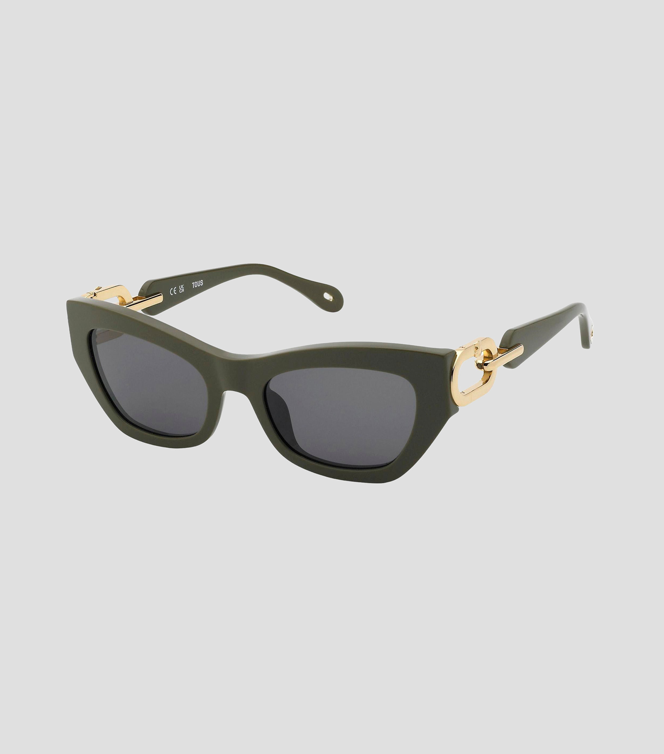 Lentes de sol ojo de gato Hold caqui Mujer