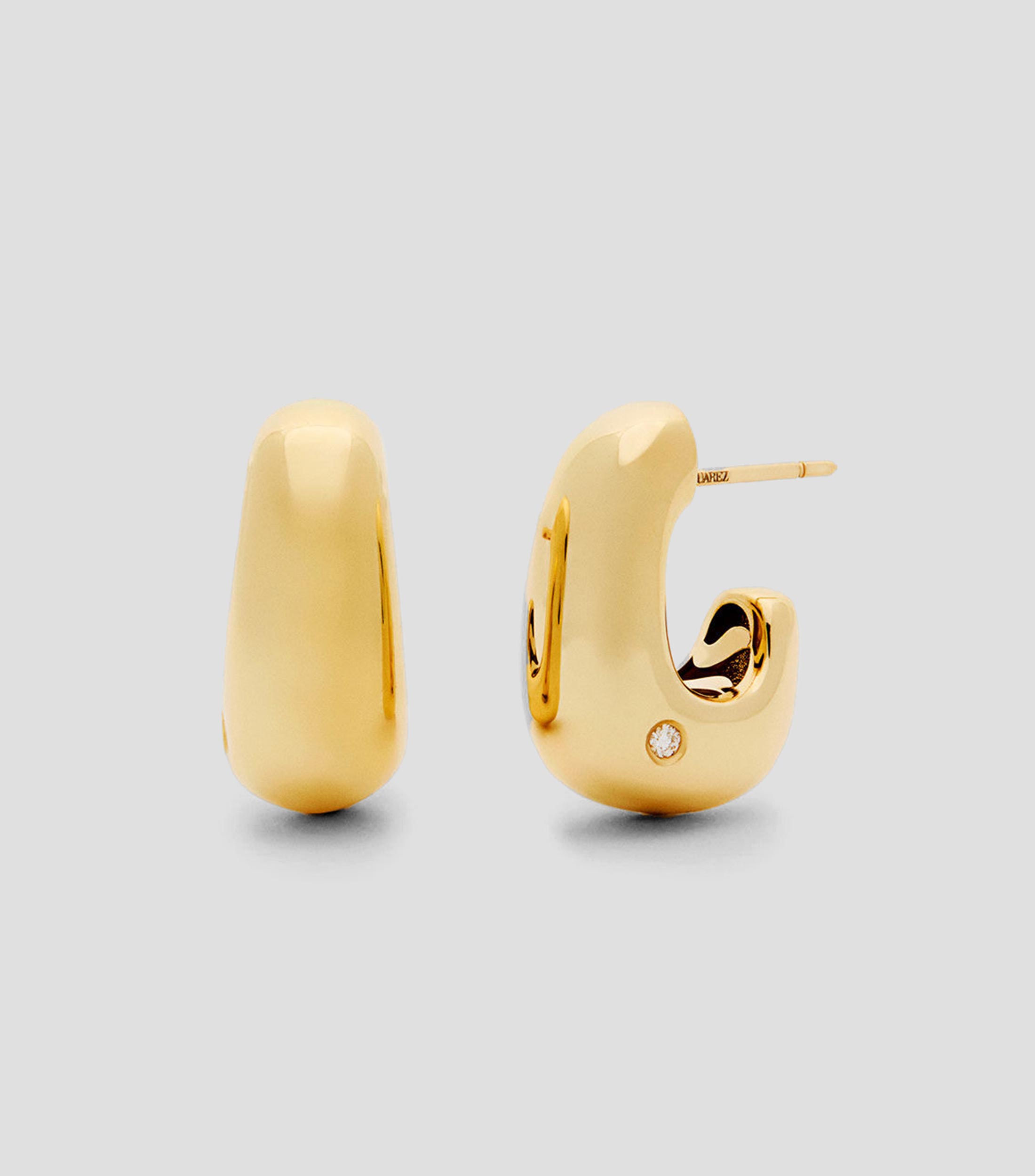 Pendientes en Oro de 18 Kilates Mujer