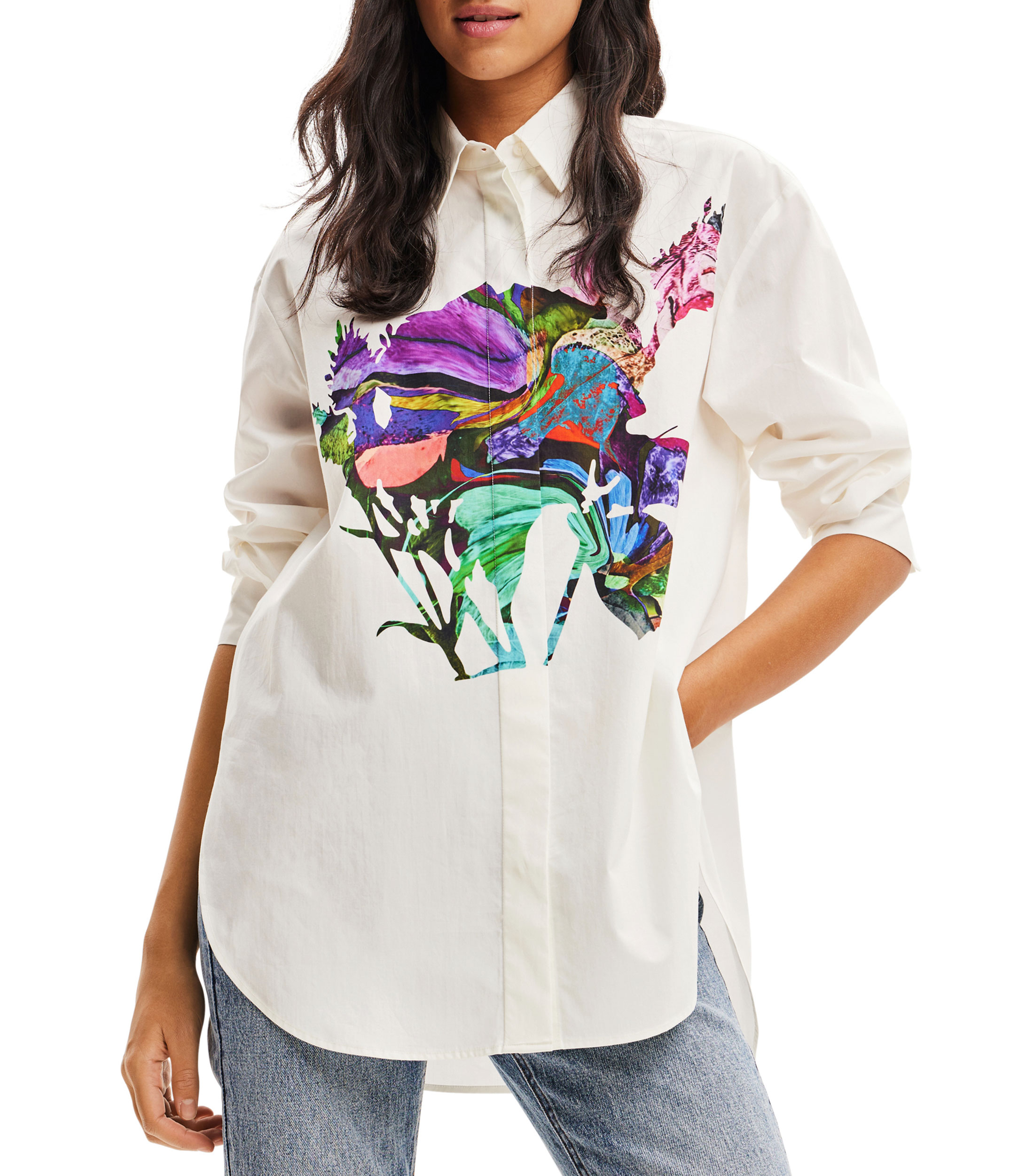 Blusas desigual palacio de store hierro