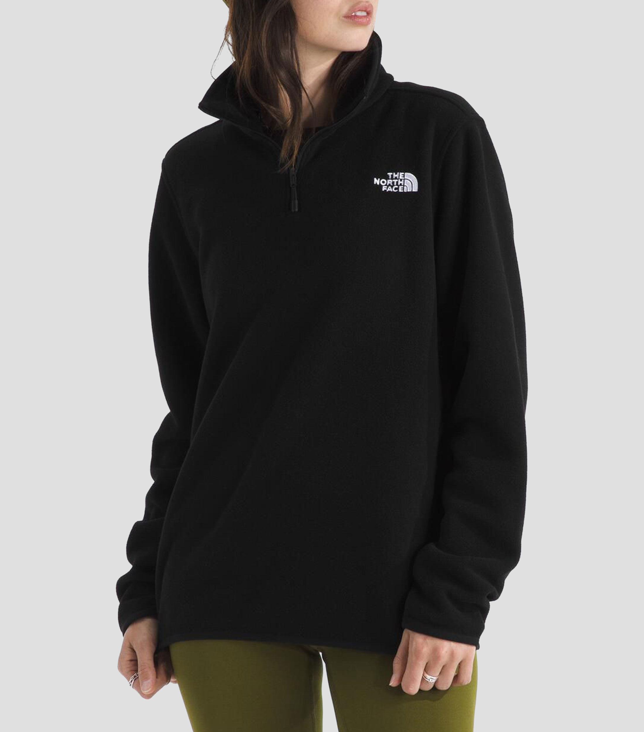 Chamarra Glacier Fleece liso Mujer
