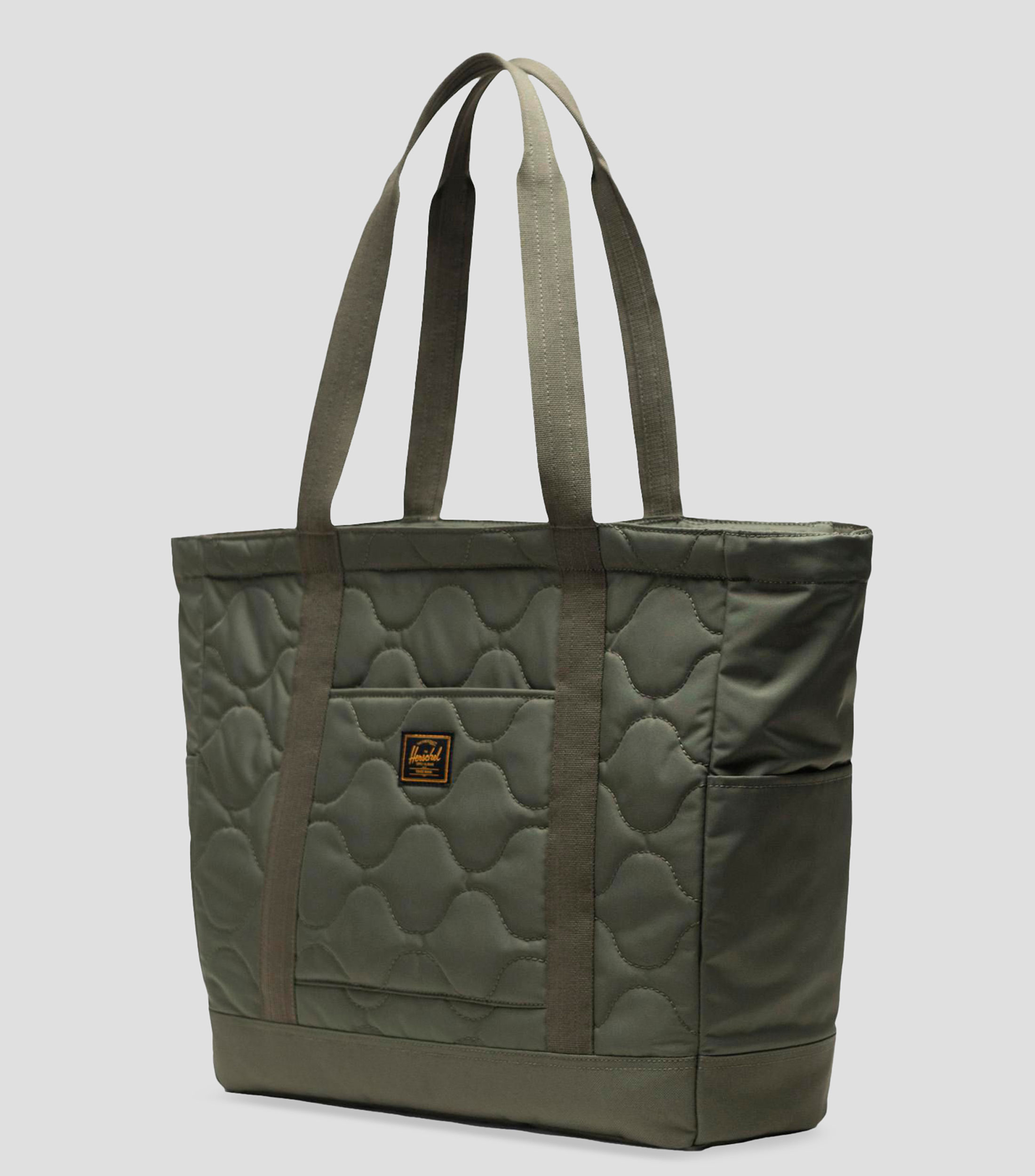 Bolsa tote deportiva verde Quilted lisa Unisex
