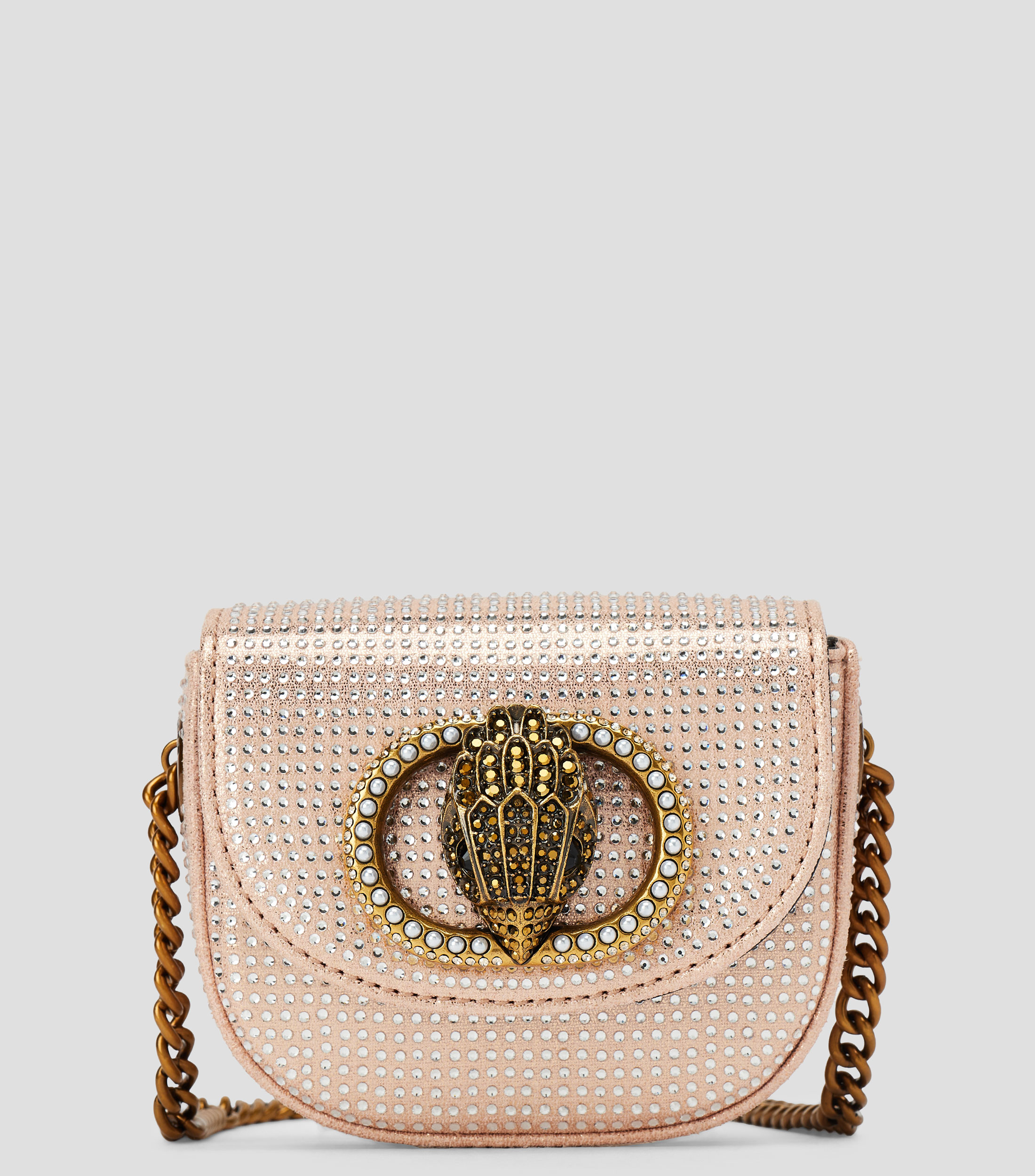 Bolsa crossbody Micro Chelsea con pedrería Mujer
