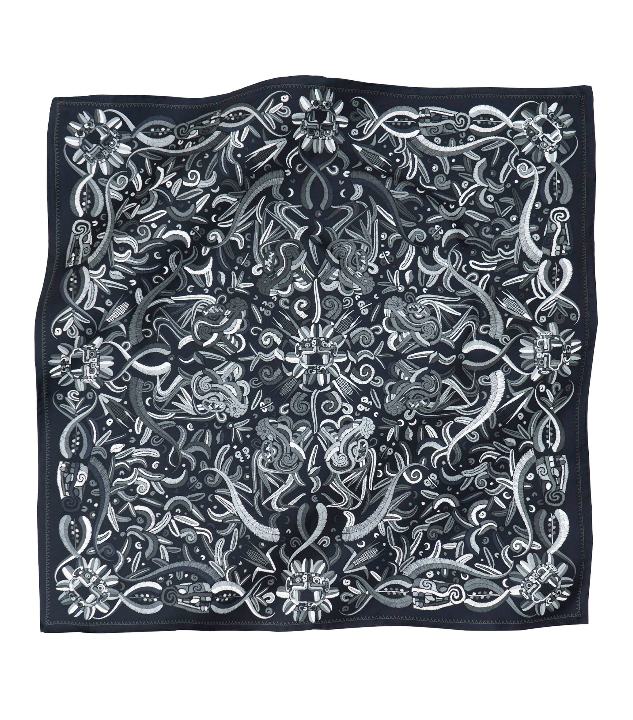 Mascada gris Quetzalcoatl Mujer