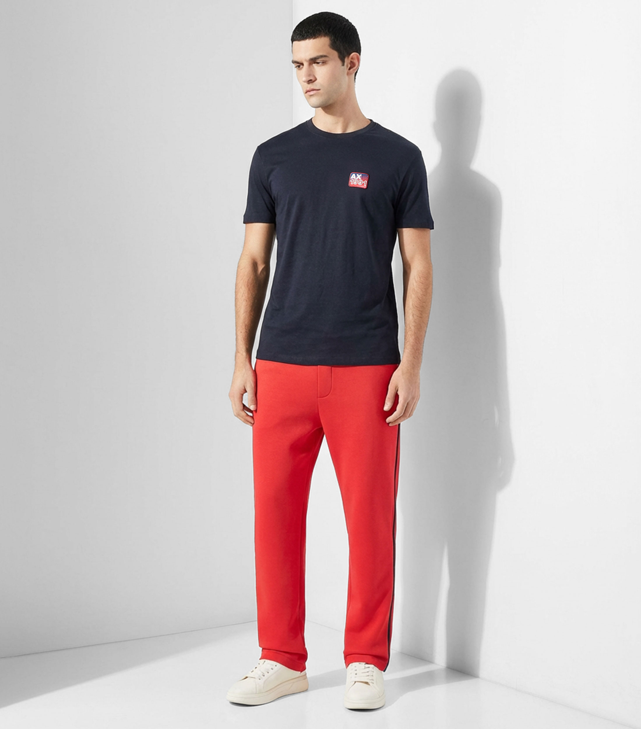 Playera cuello redondo manga corta fantasía Hombre