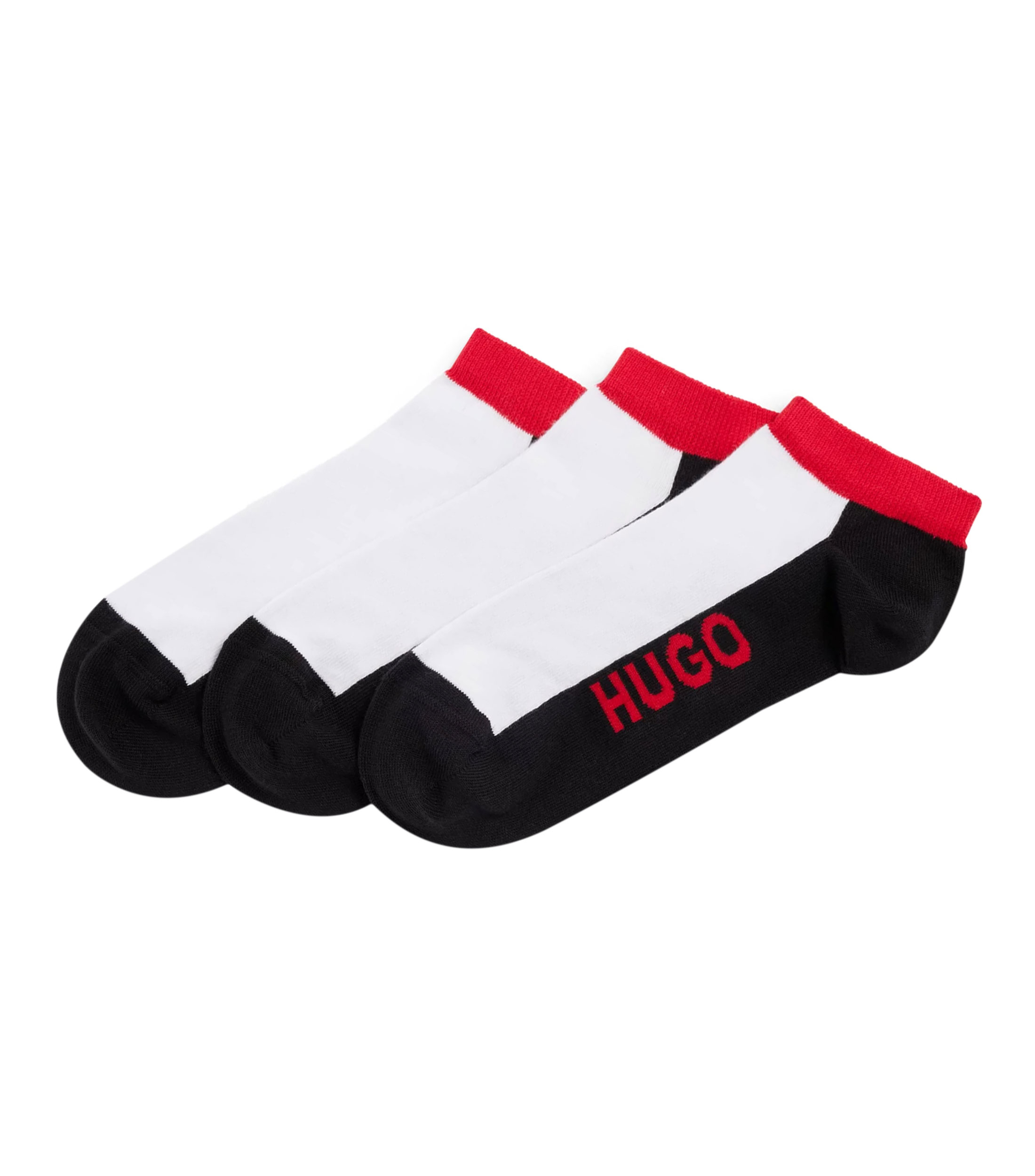 Hugo Set 3 Calcetines cortos con bloques y Hugo Hombre - El Palacio de ...