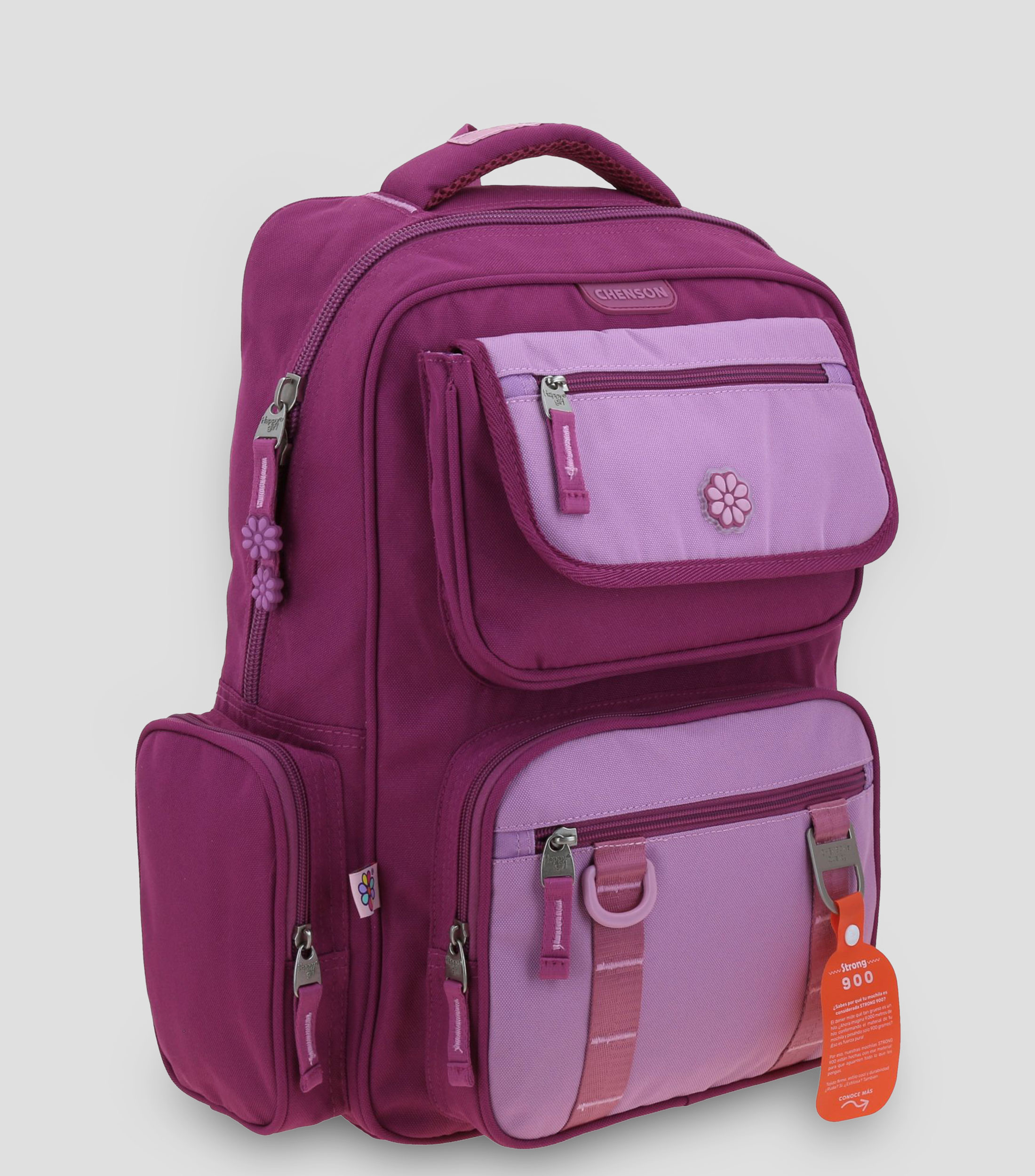 Mochila Grande Happy Girl Stra Niña
