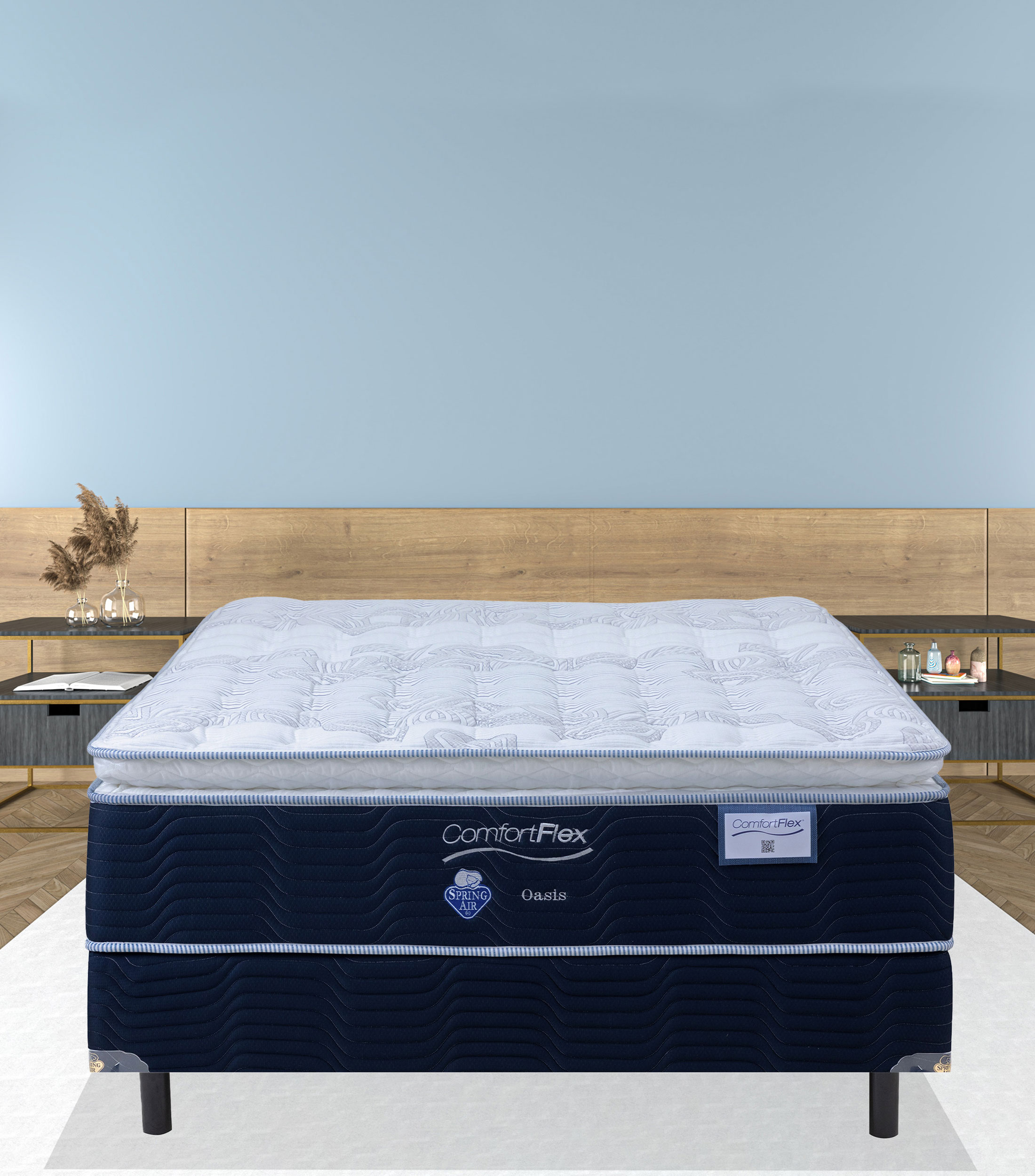 Set de Colchon y Box Oasis King Size