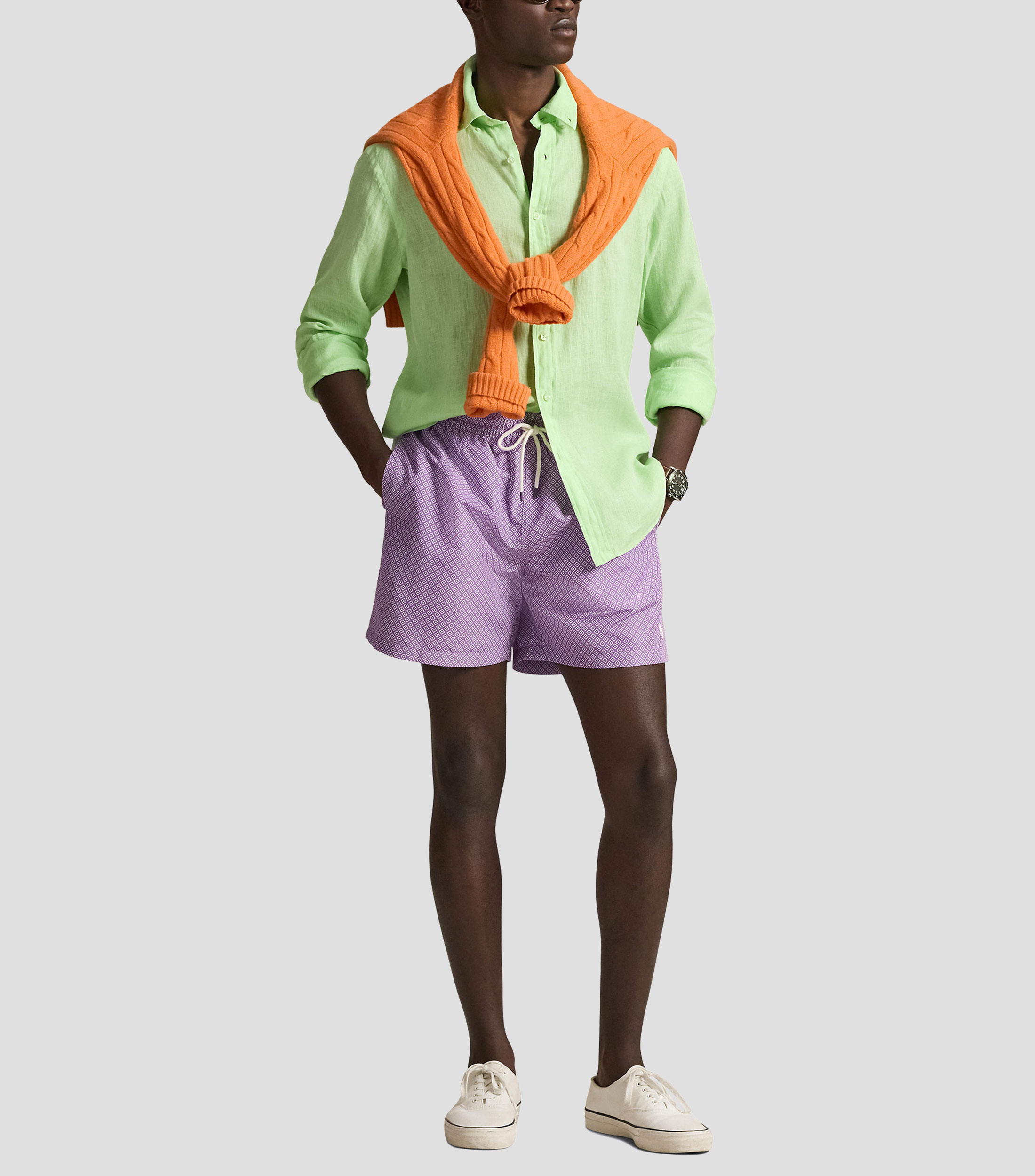 Traje de baño estampado Hombre