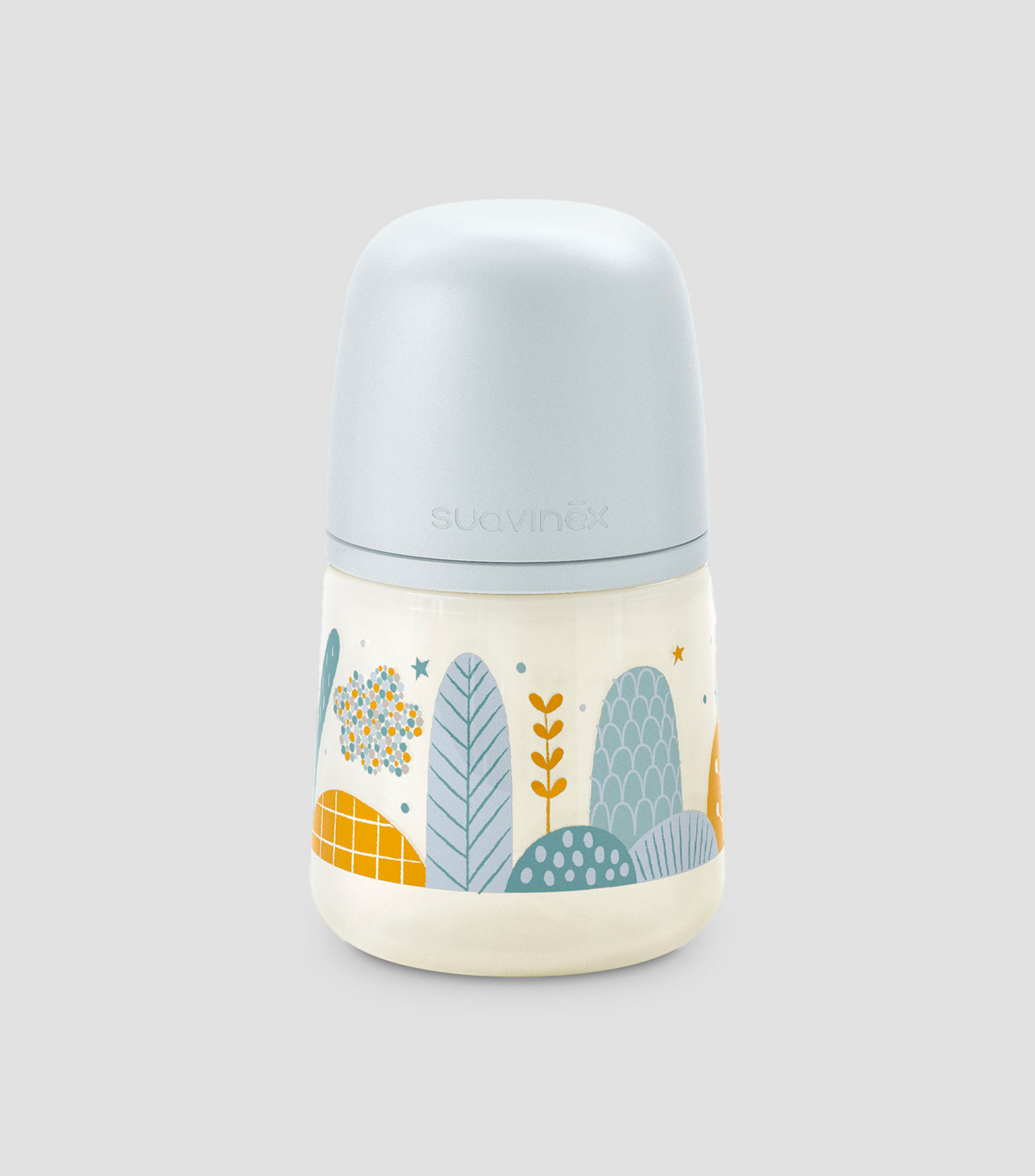 Biberón Anticólicos azul, 150 ml