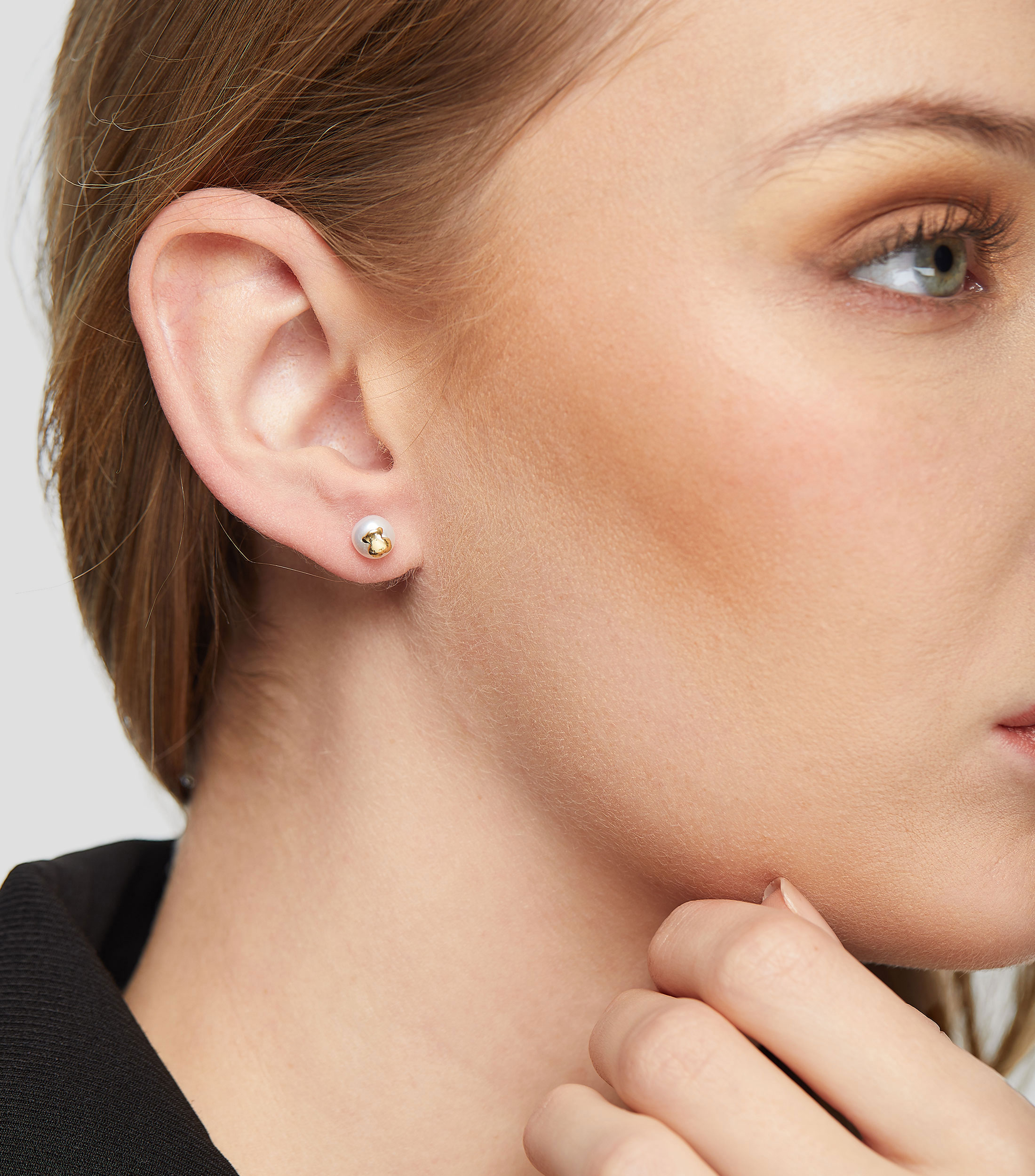 Pendientes en oro amarillo de 18 kilates Baby Tous Mujer