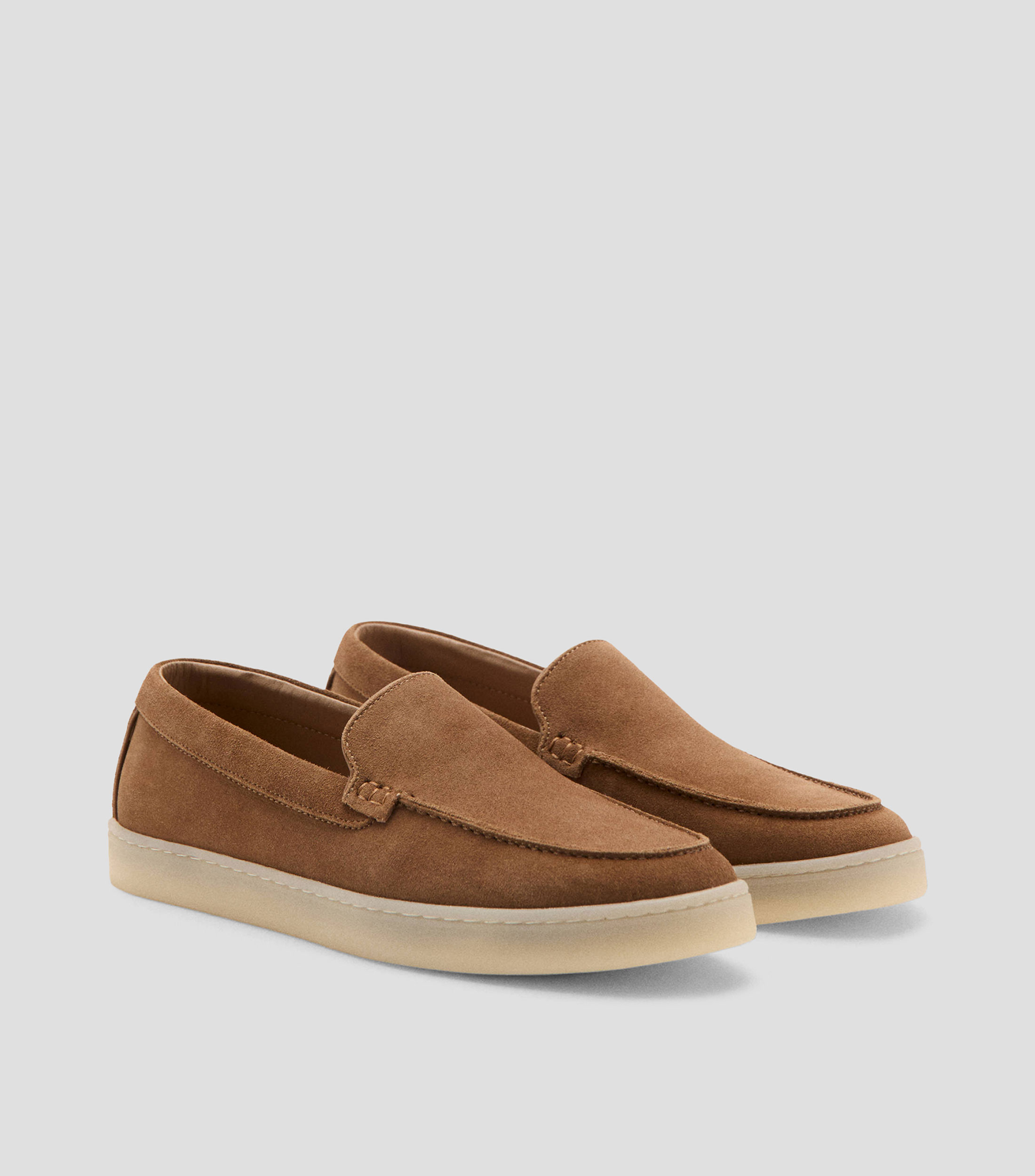Zapatos casuales Easy en piel de serraje Hombre
