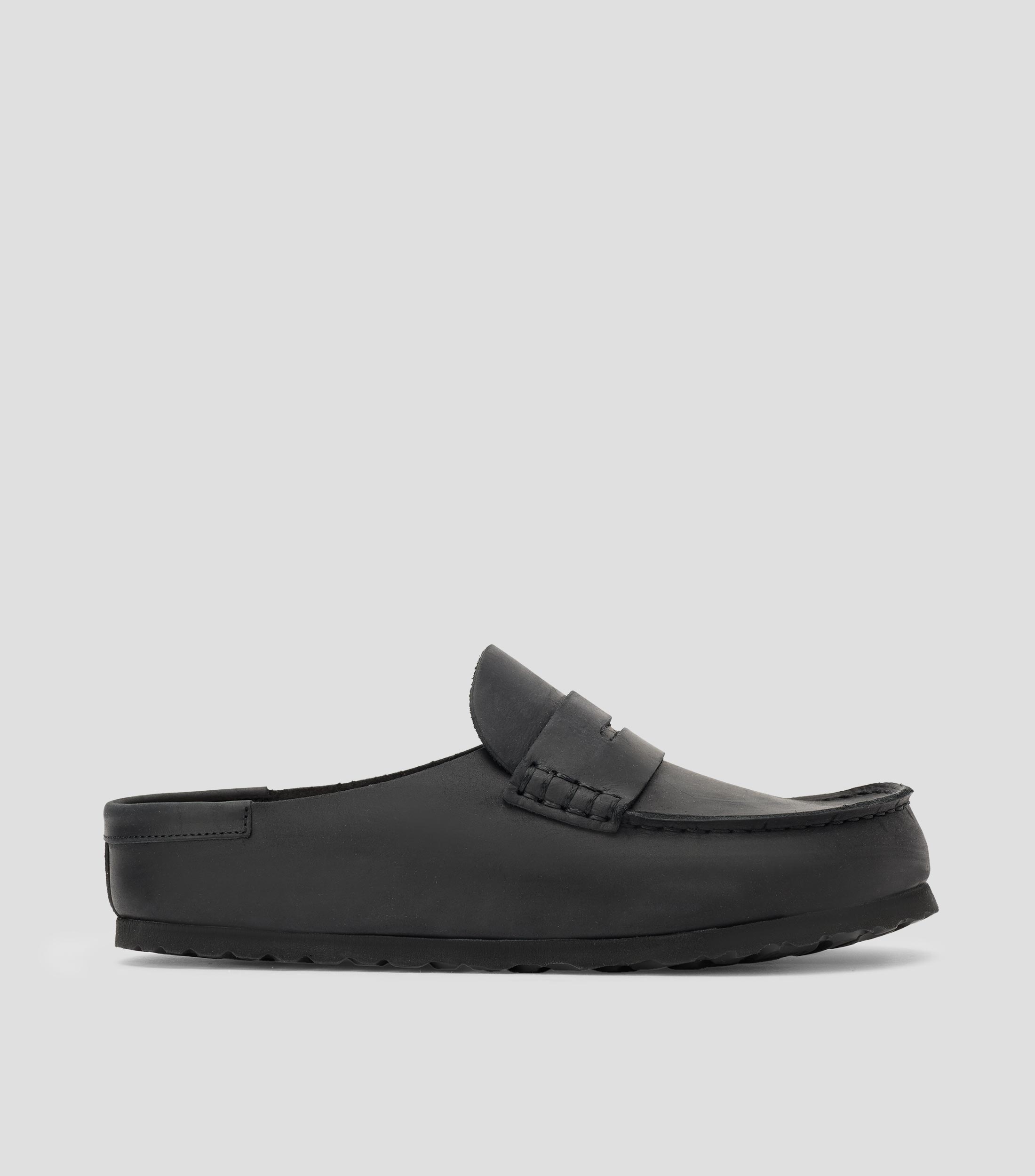 Mocasines en piel Hombre