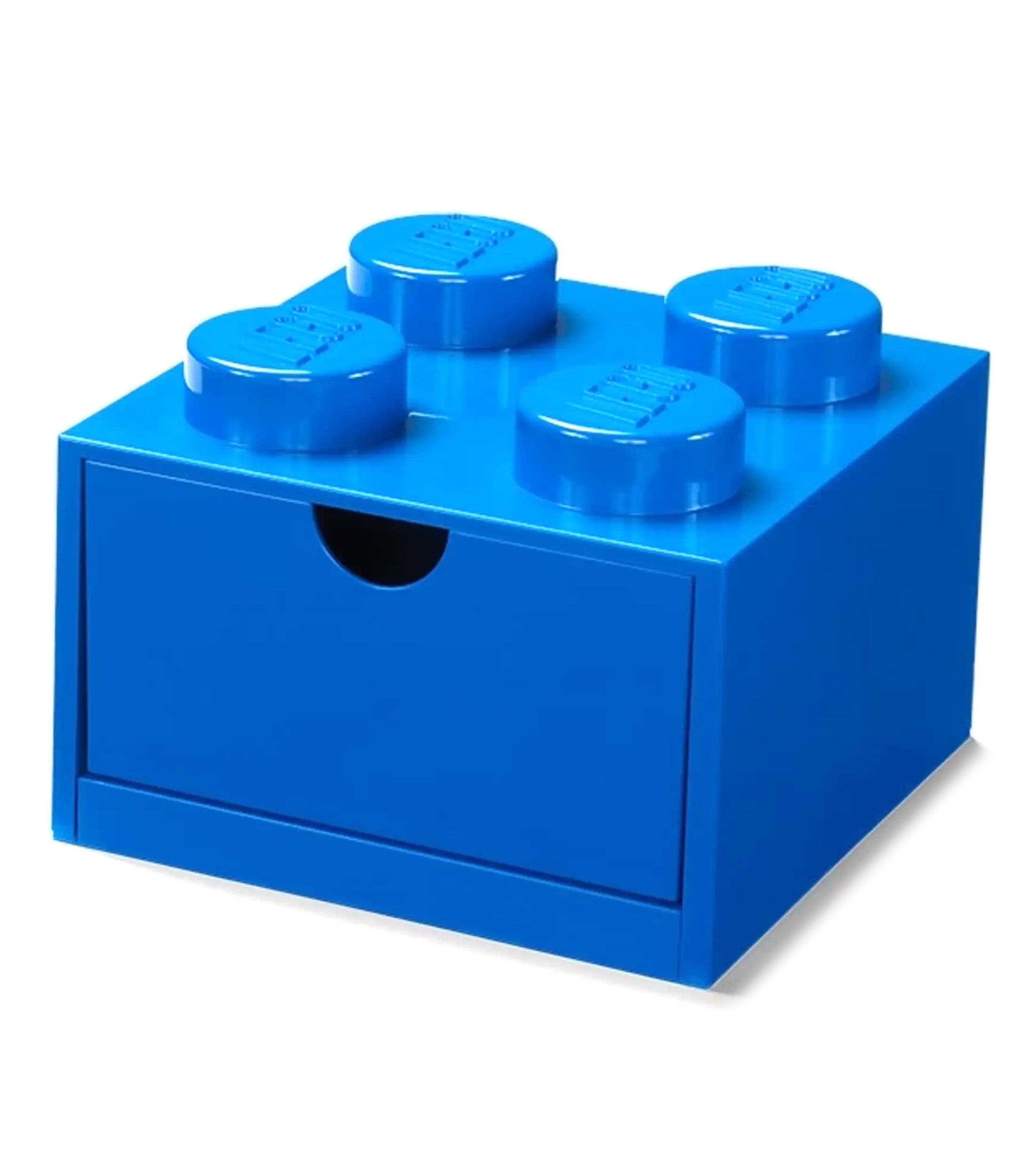 Lego desk drawer 4 espigas azul