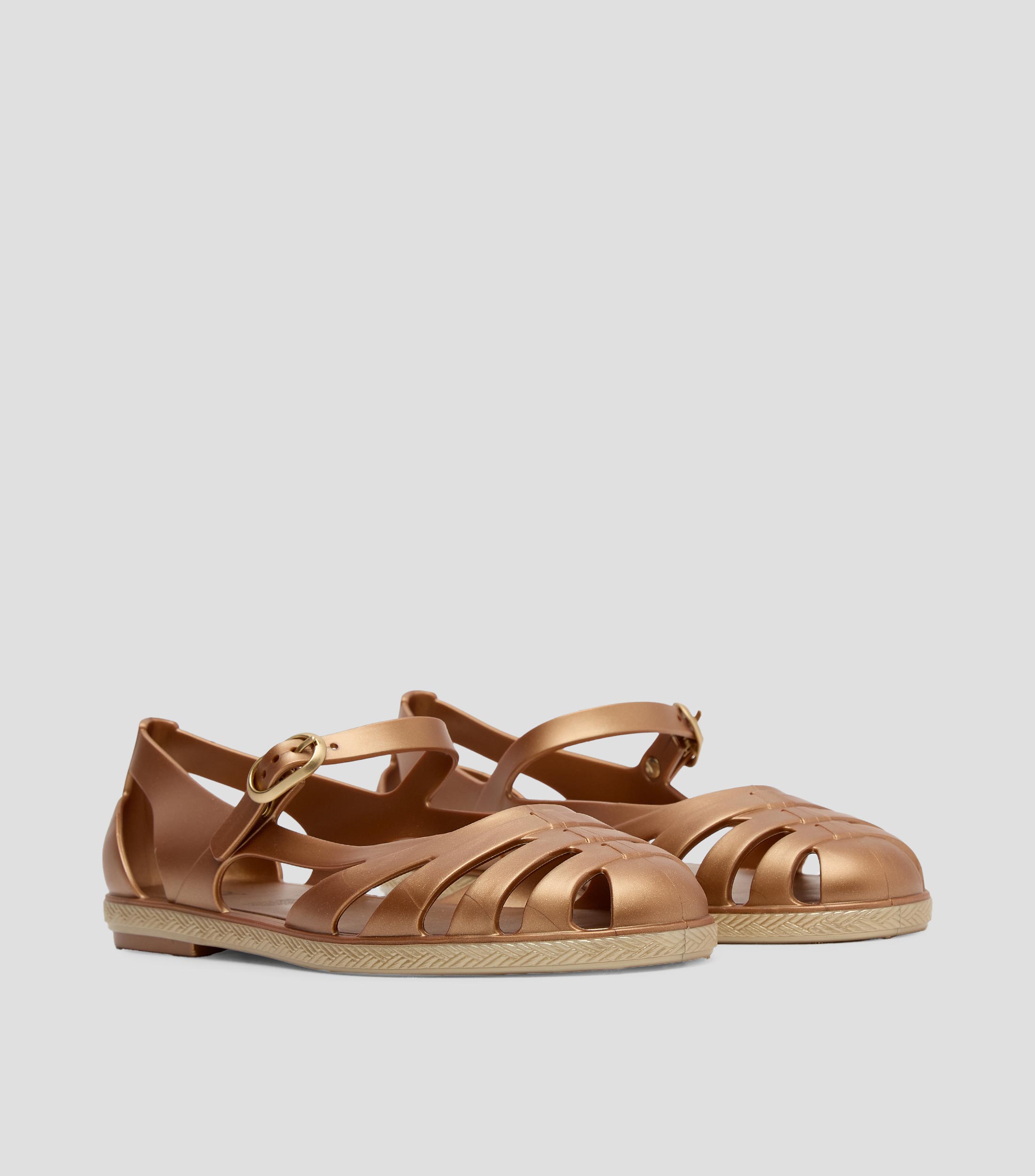Sandalias planas Mary Janes Paris Mujer