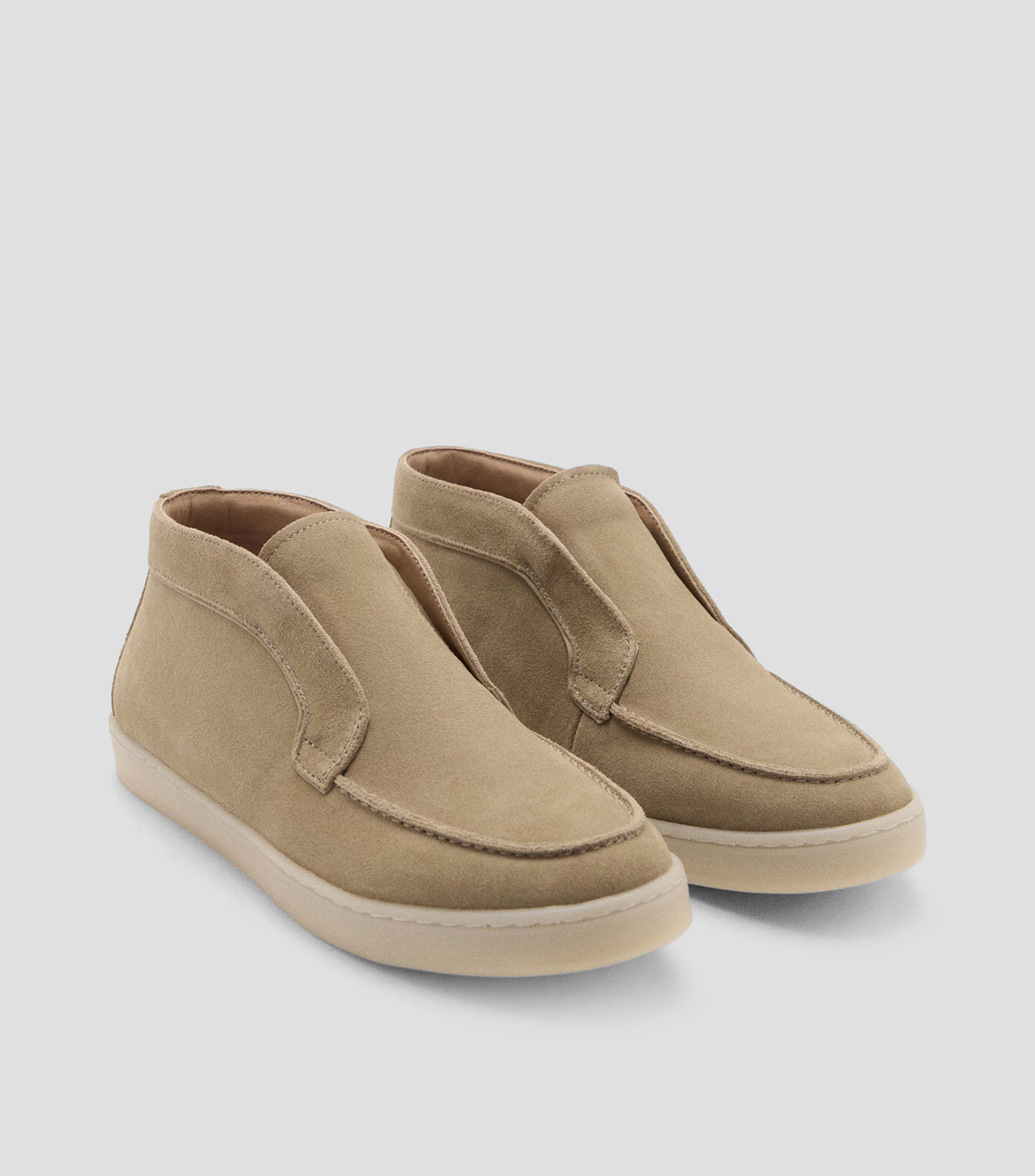 Botines casuales de ante Hombre