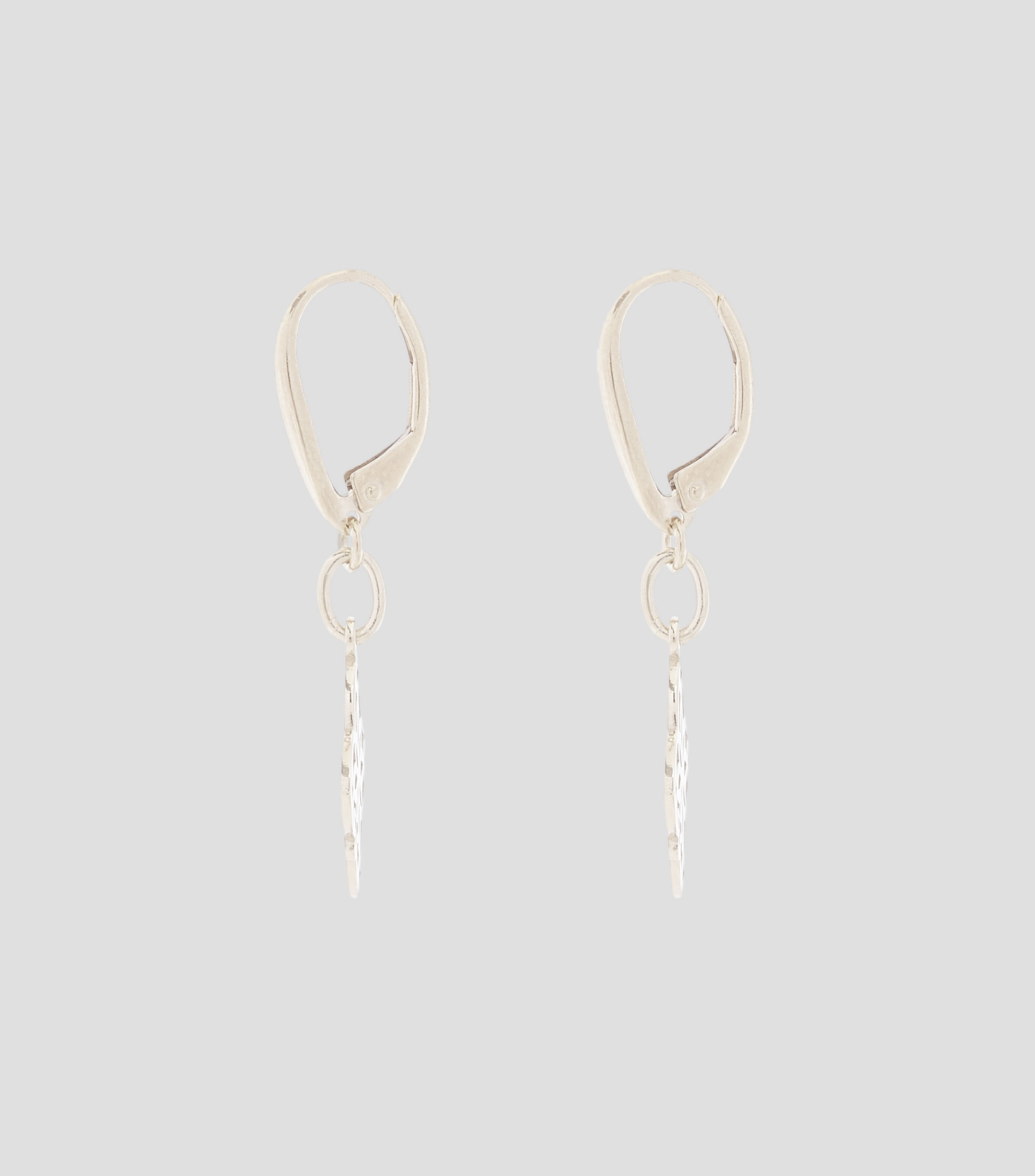 Aretes en plata Flor Mujer