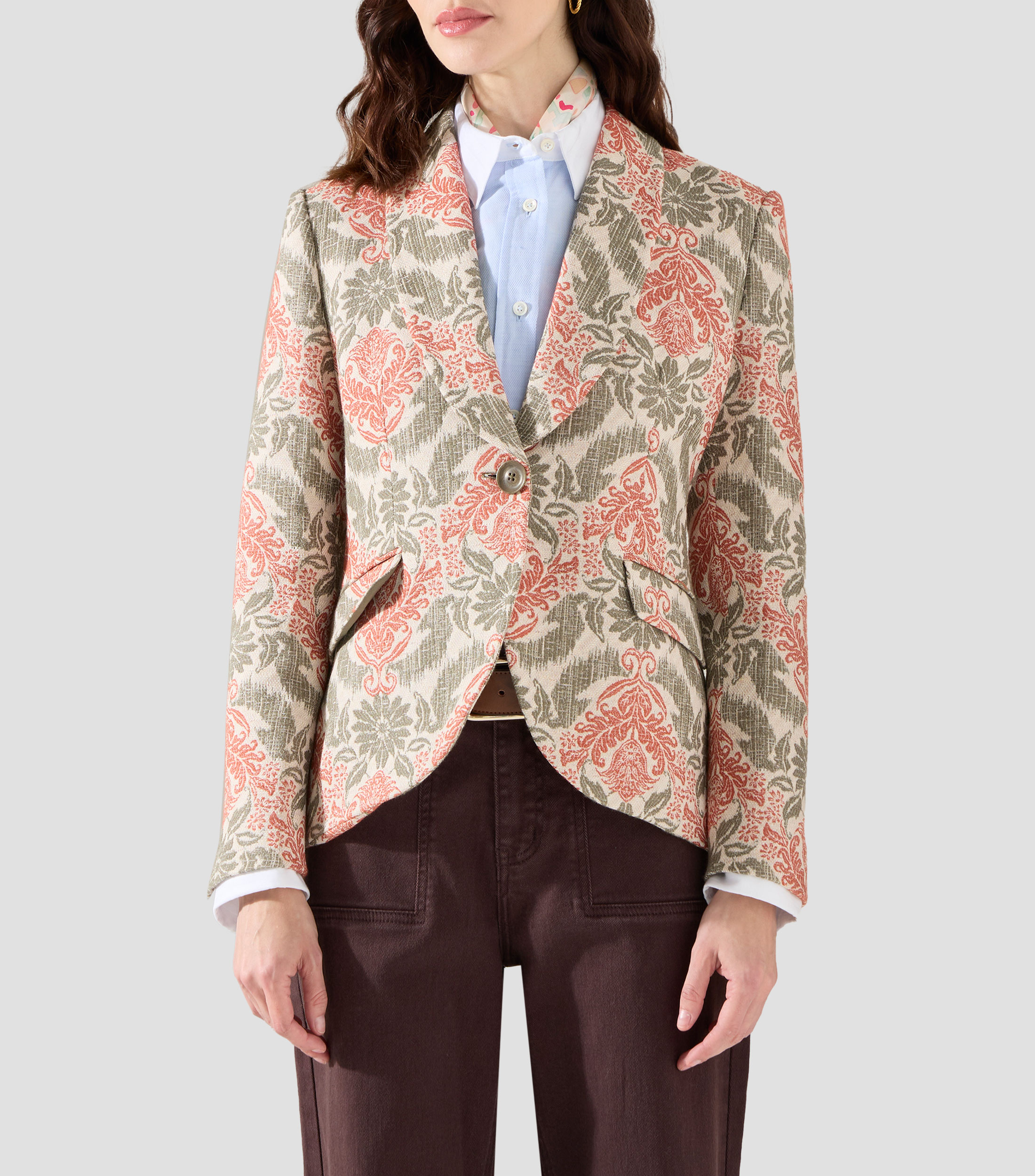 Blazer estampado Mujer