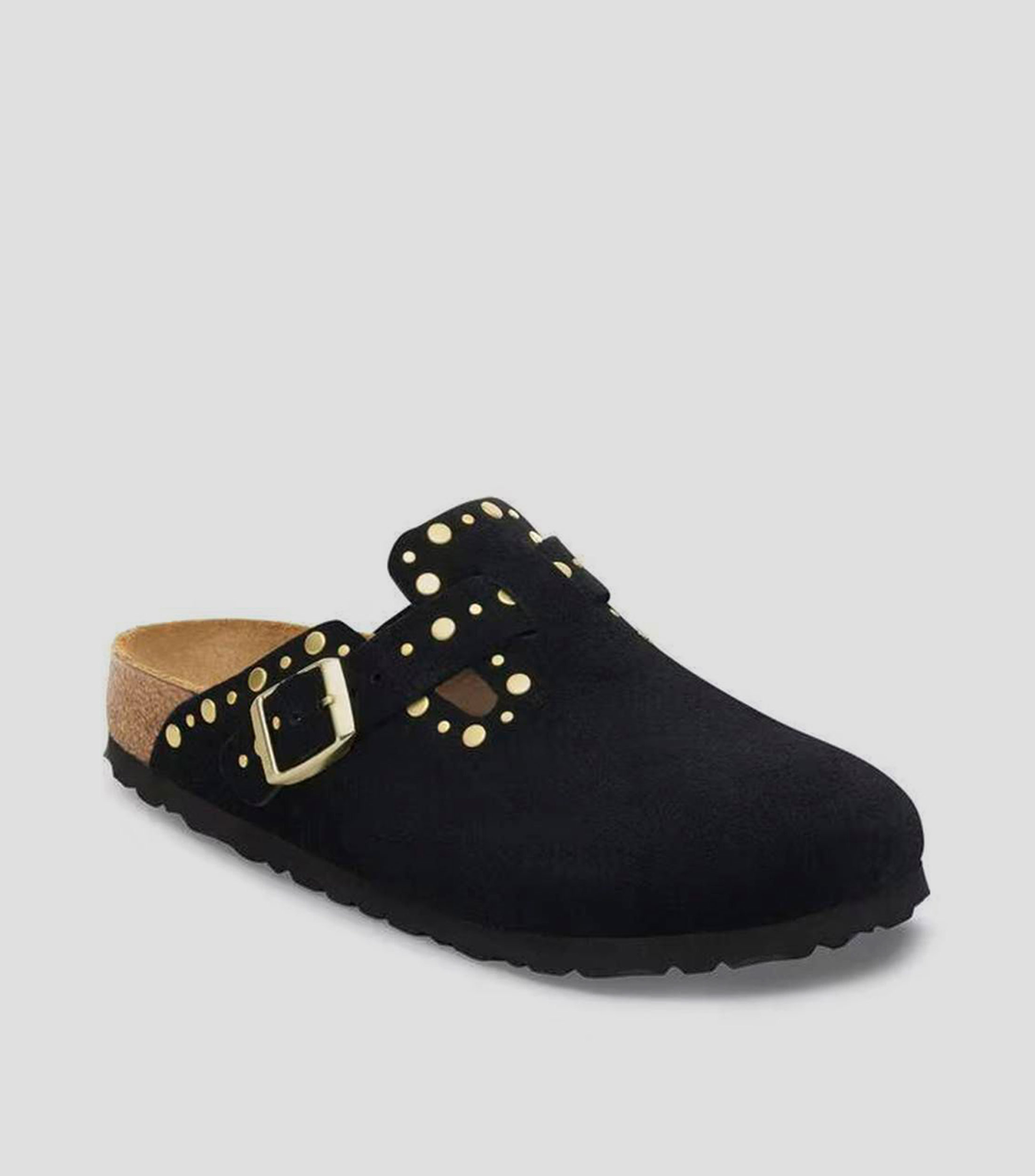 Zuecos en piel Boston Mujer
