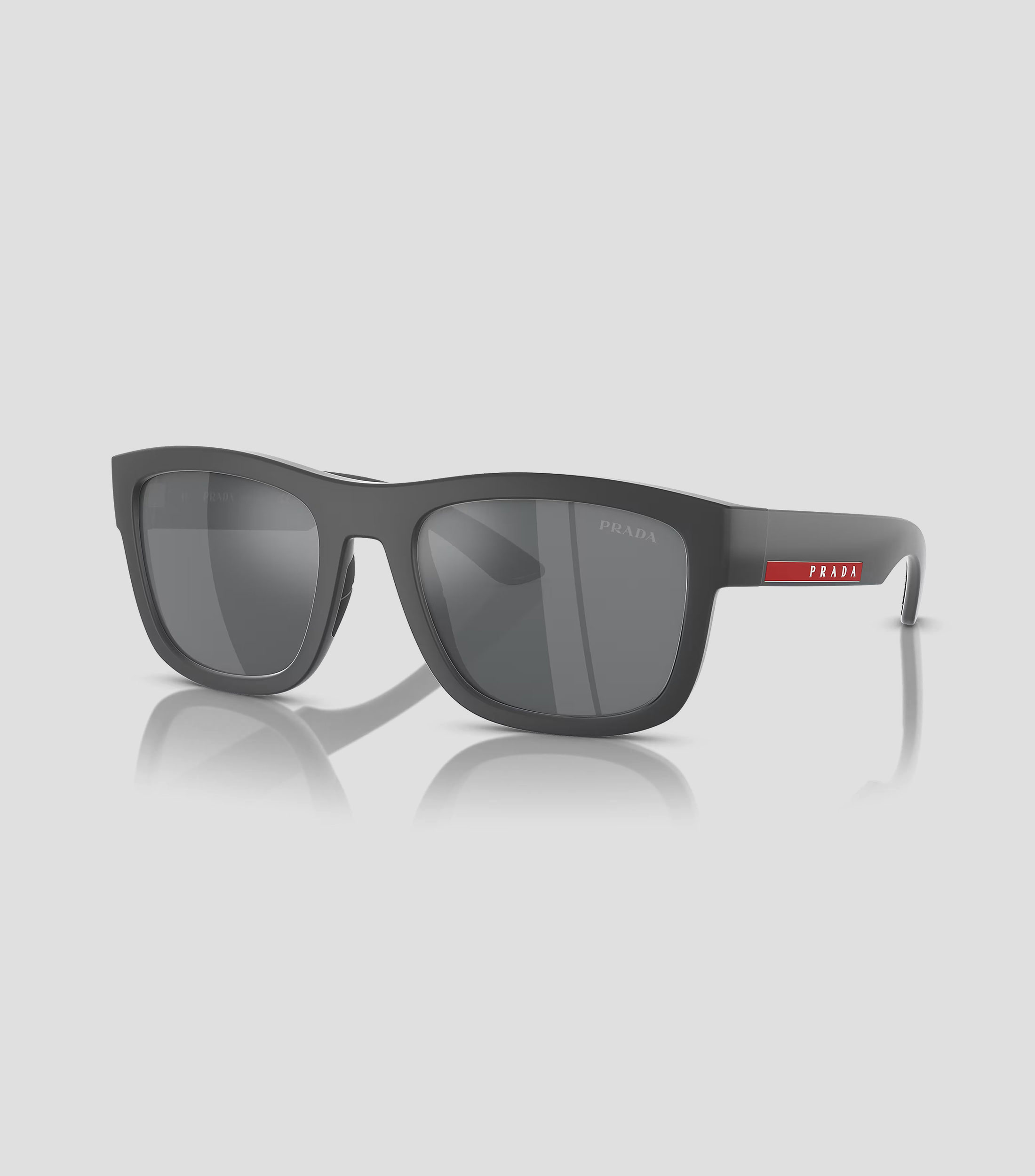 Lentes de sol rectangulares 01ZS negro Unisex